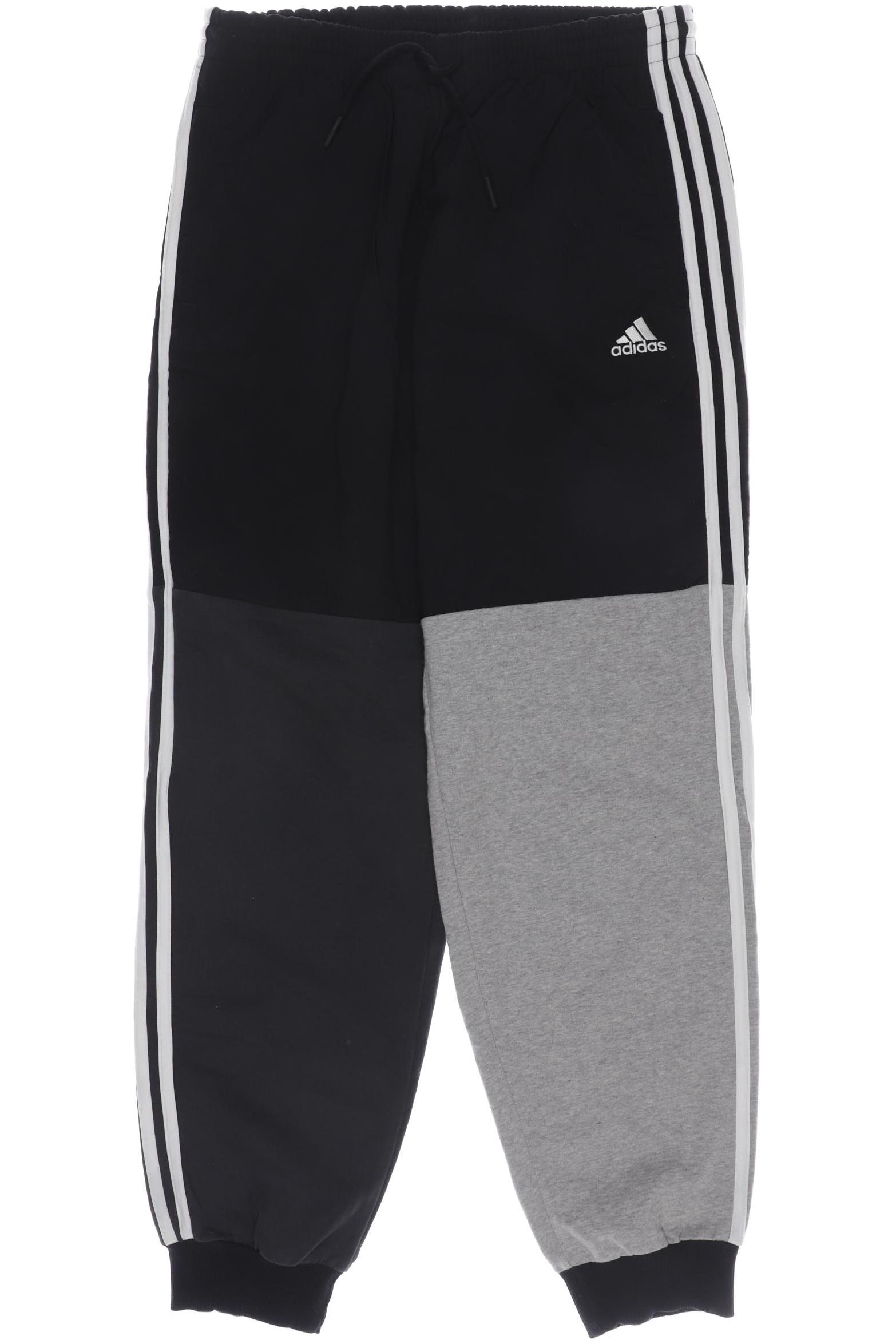 

adidas Damen Stoffhose, grau, Gr. 34