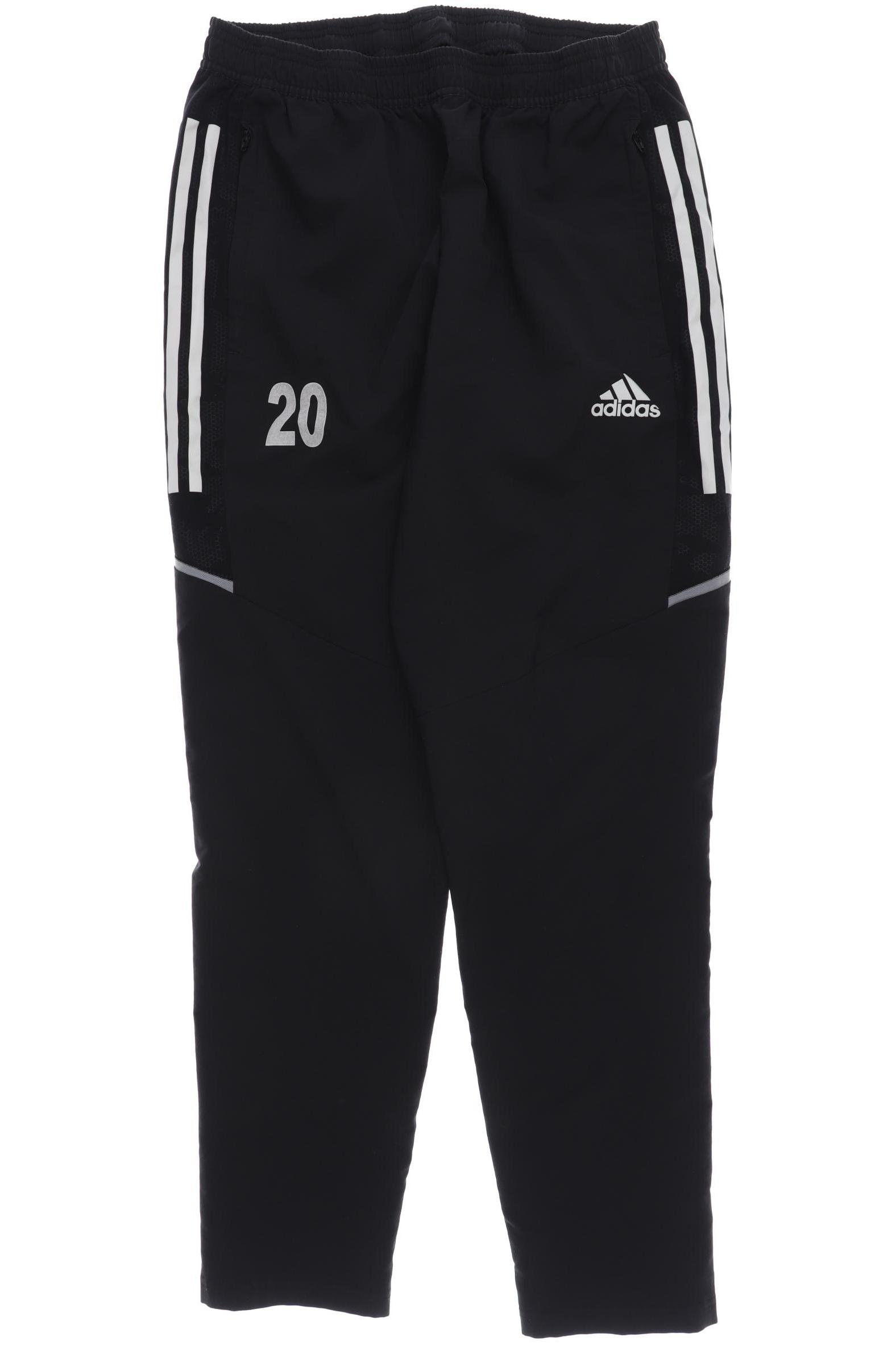 

adidas Damen Stoffhose, schwarz, Gr. 0