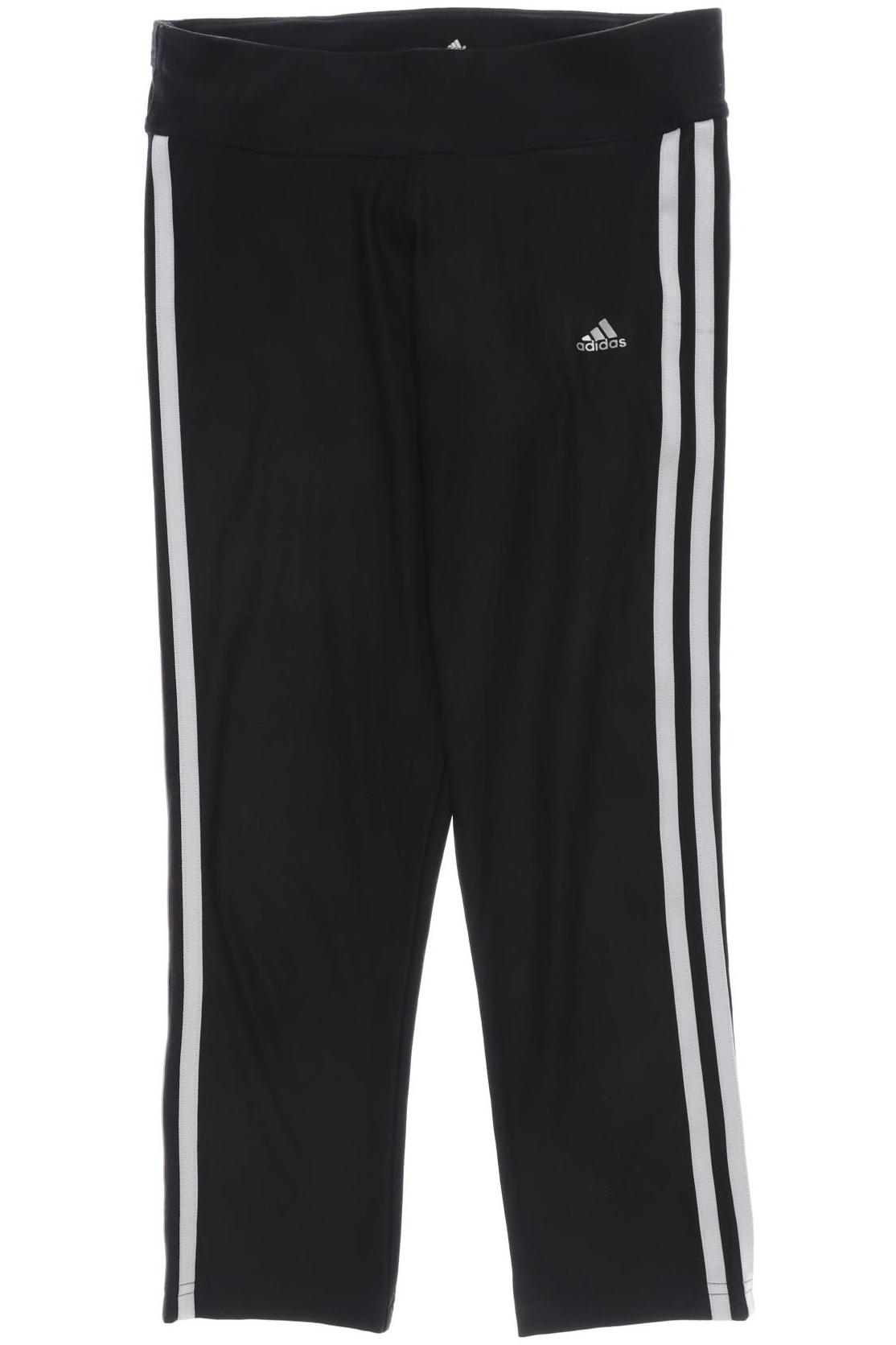 

adidas Damen Stoffhose, schwarz, Gr. 0