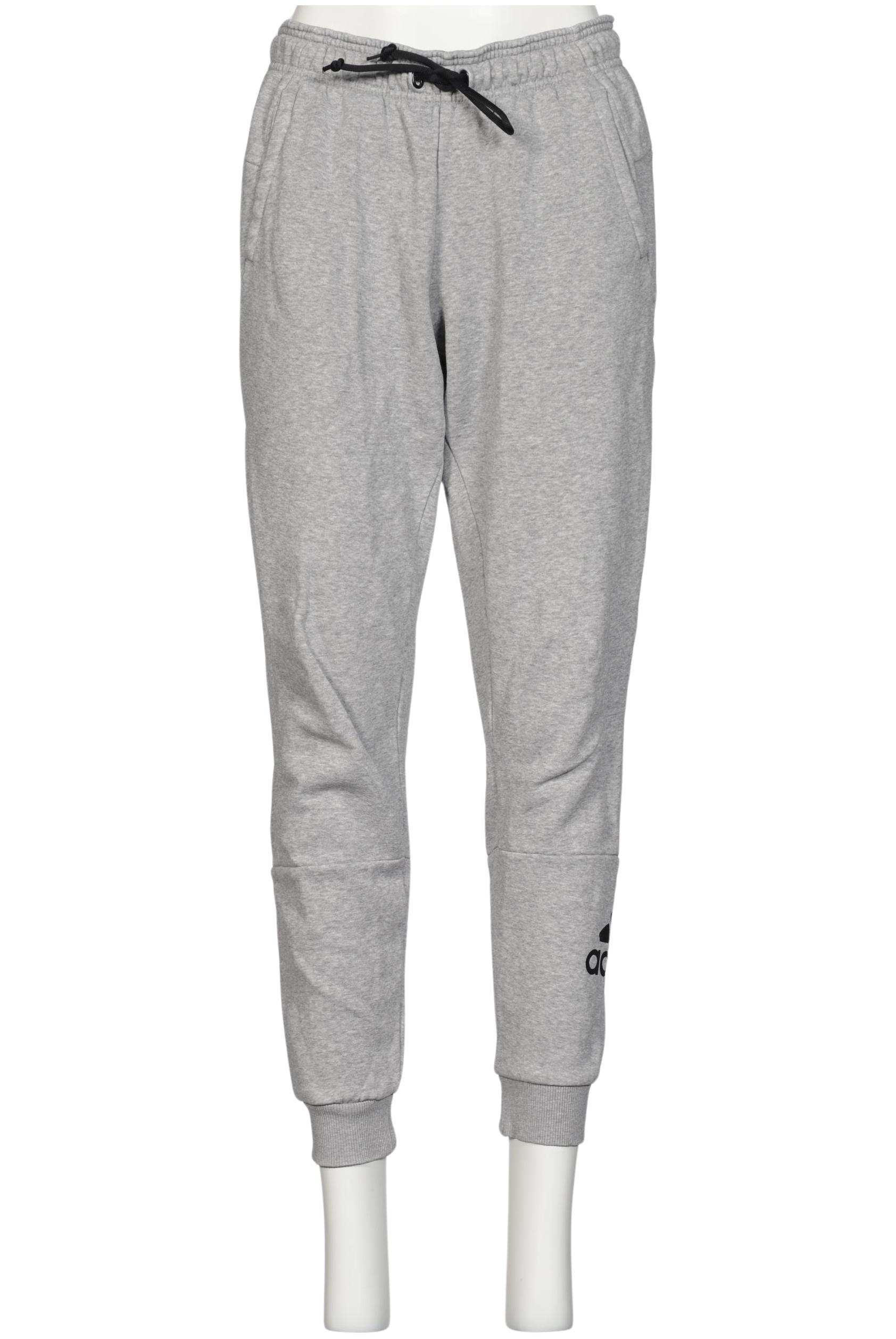 

adidas Damen Stoffhose, grau, Gr. 0