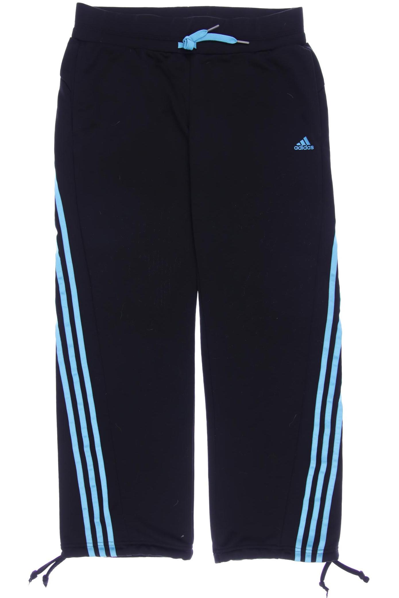 

adidas Damen Stoffhose, schwarz, Gr. 38