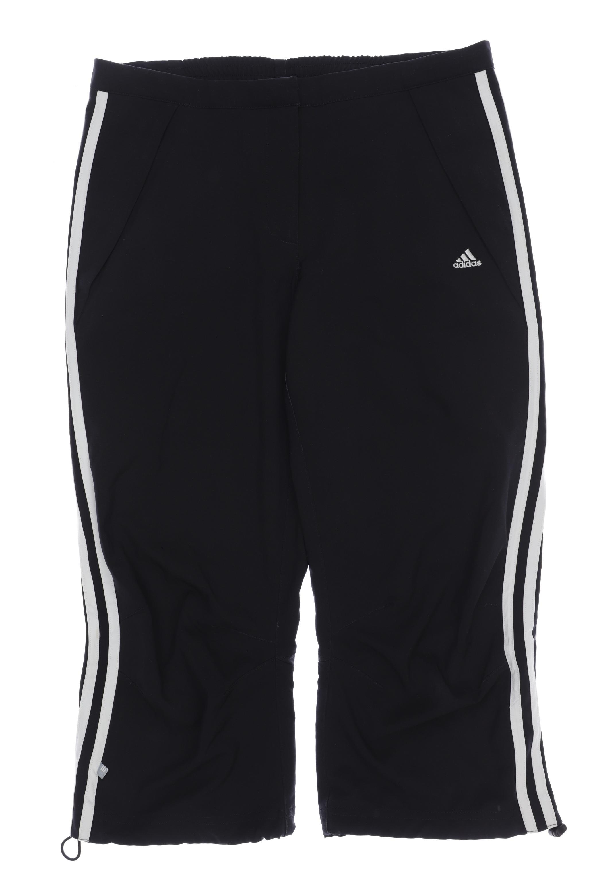 

adidas Damen Stoffhose, schwarz, Gr. 38