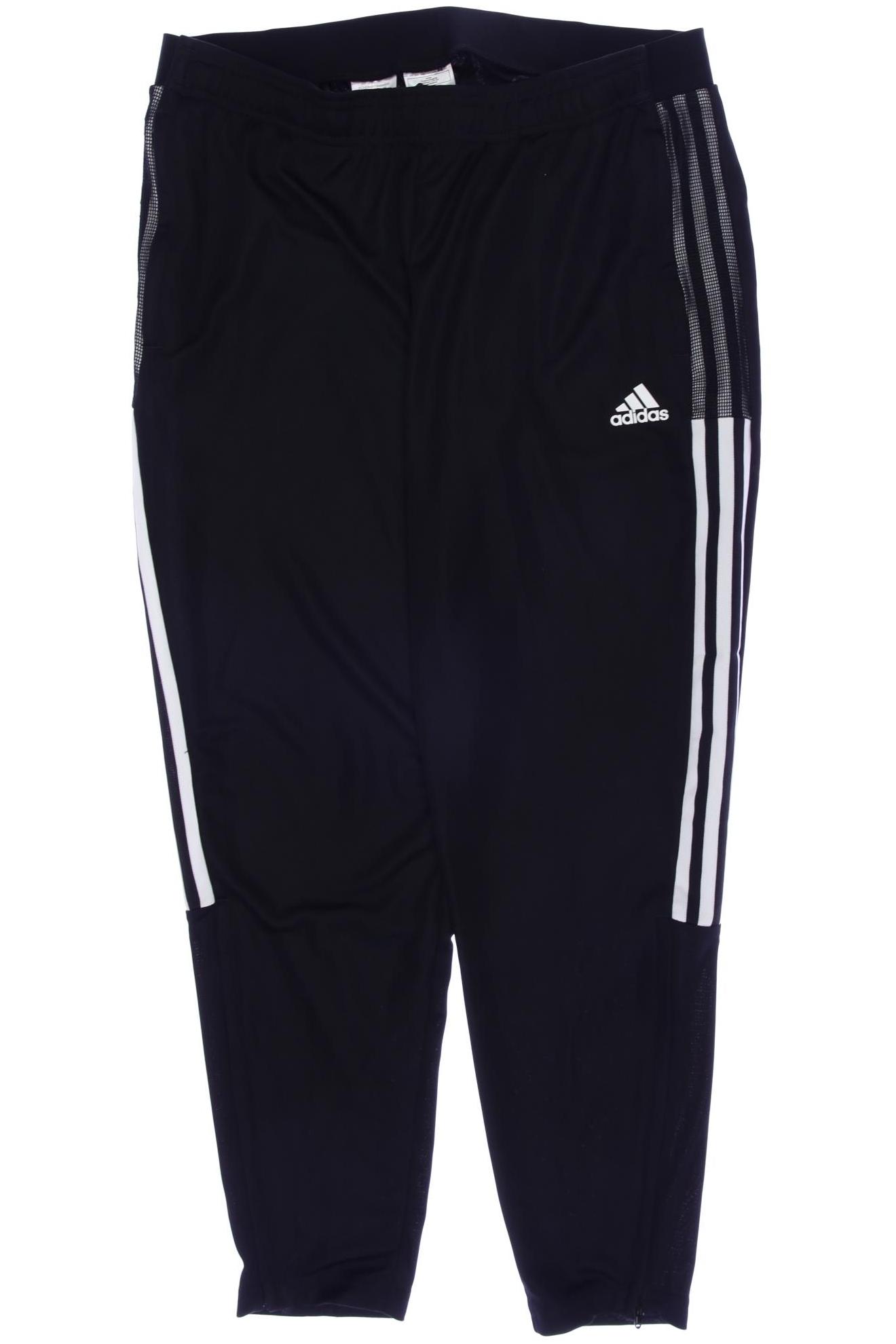 

adidas Damen Stoffhose, schwarz, Gr. 0