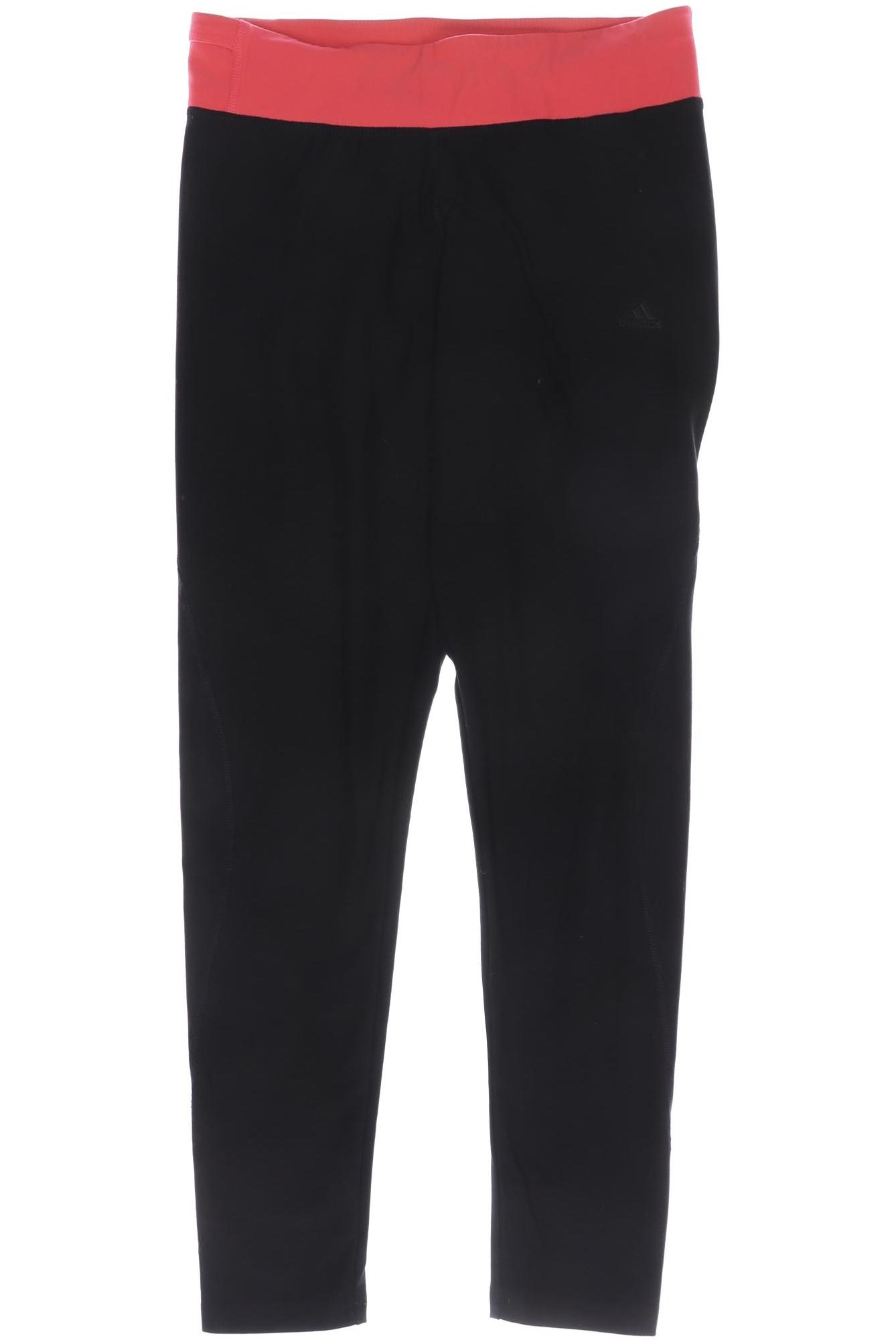 

adidas Damen Stoffhose, schwarz, Gr. 0