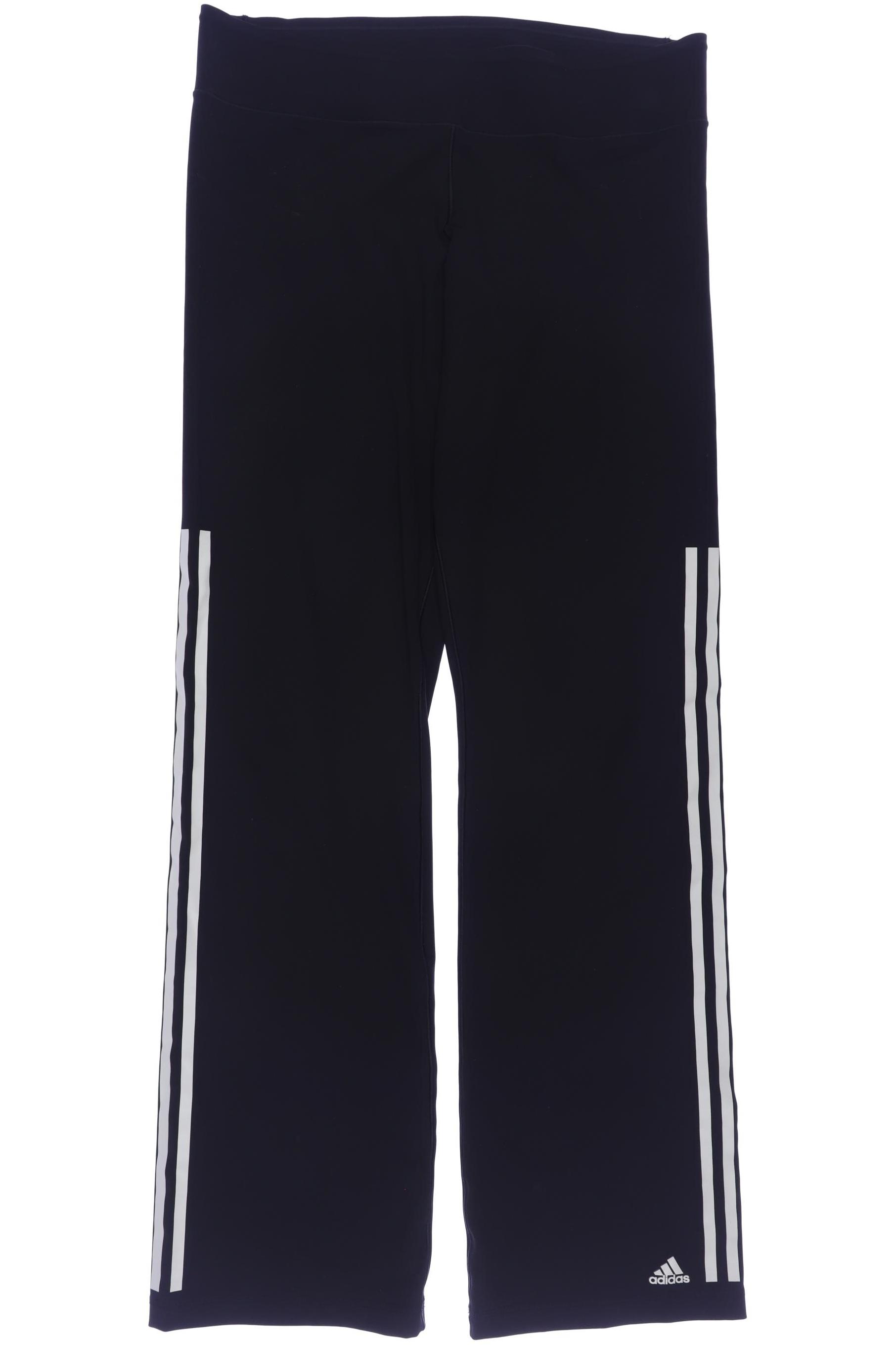 

adidas Damen Stoffhose, schwarz, Gr. 0
