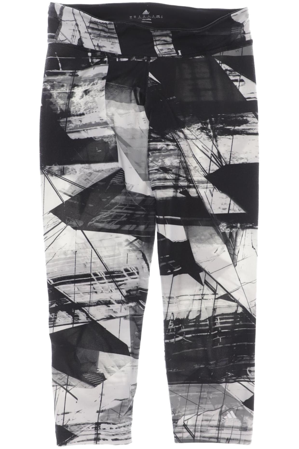 

adidas Damen Stoffhose, grau, Gr. 32