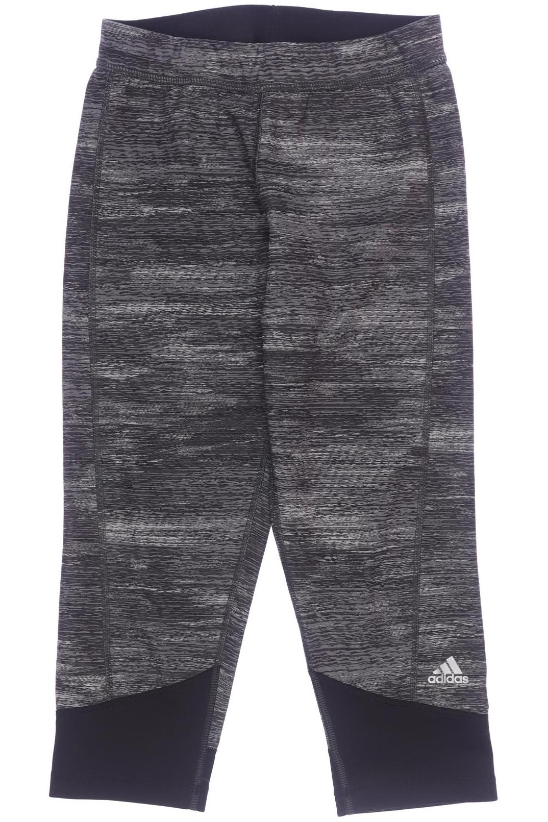 

adidas Damen Stoffhose, grau, Gr. 0