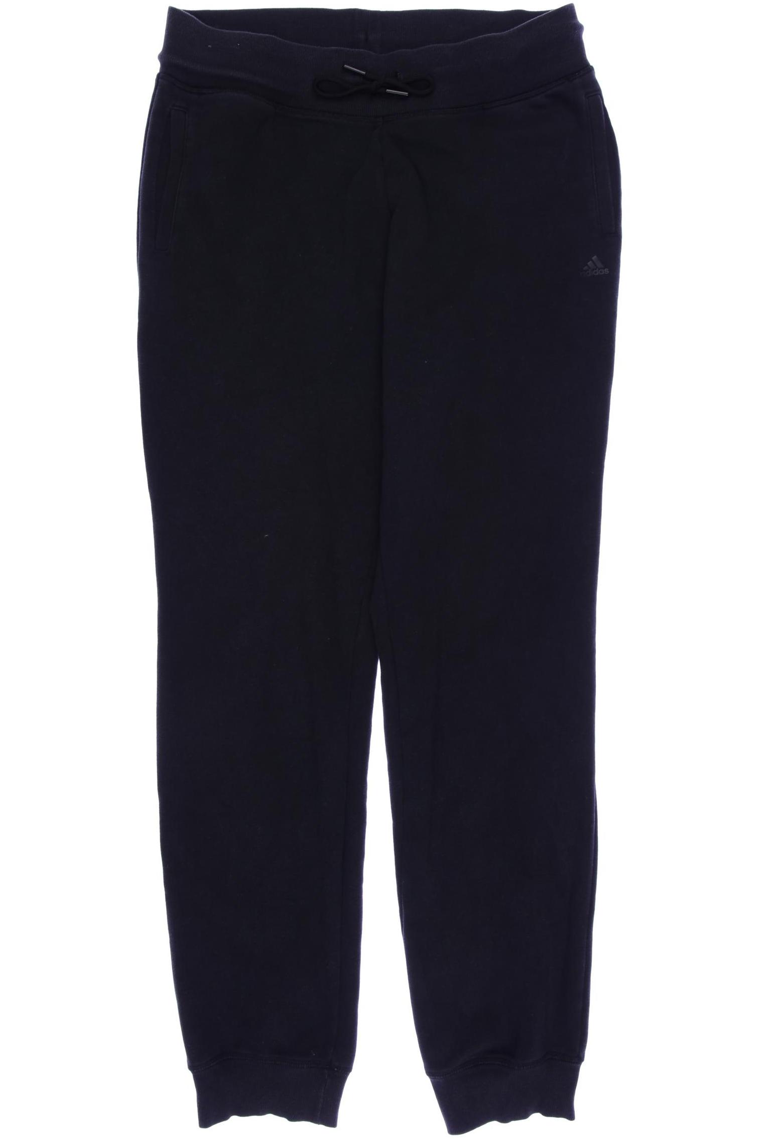 

adidas Damen Stoffhose, schwarz, Gr. 38