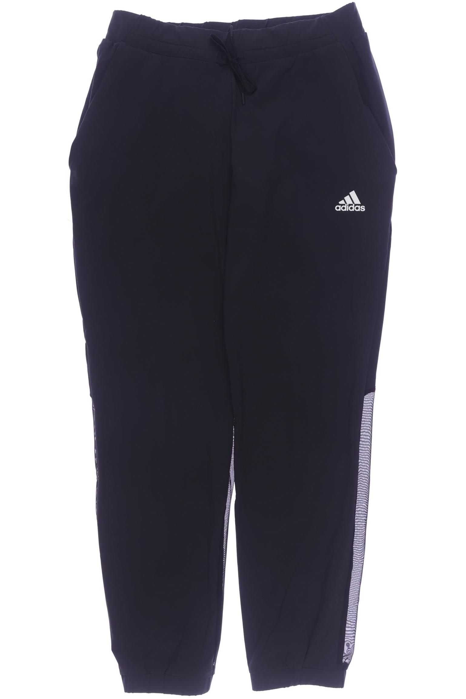 

adidas Damen Stoffhose, schwarz, Gr. 0