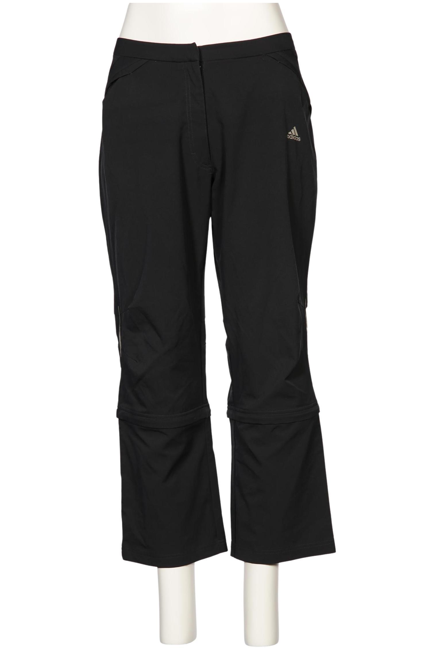 

adidas Damen Stoffhose, schwarz, Gr. 44