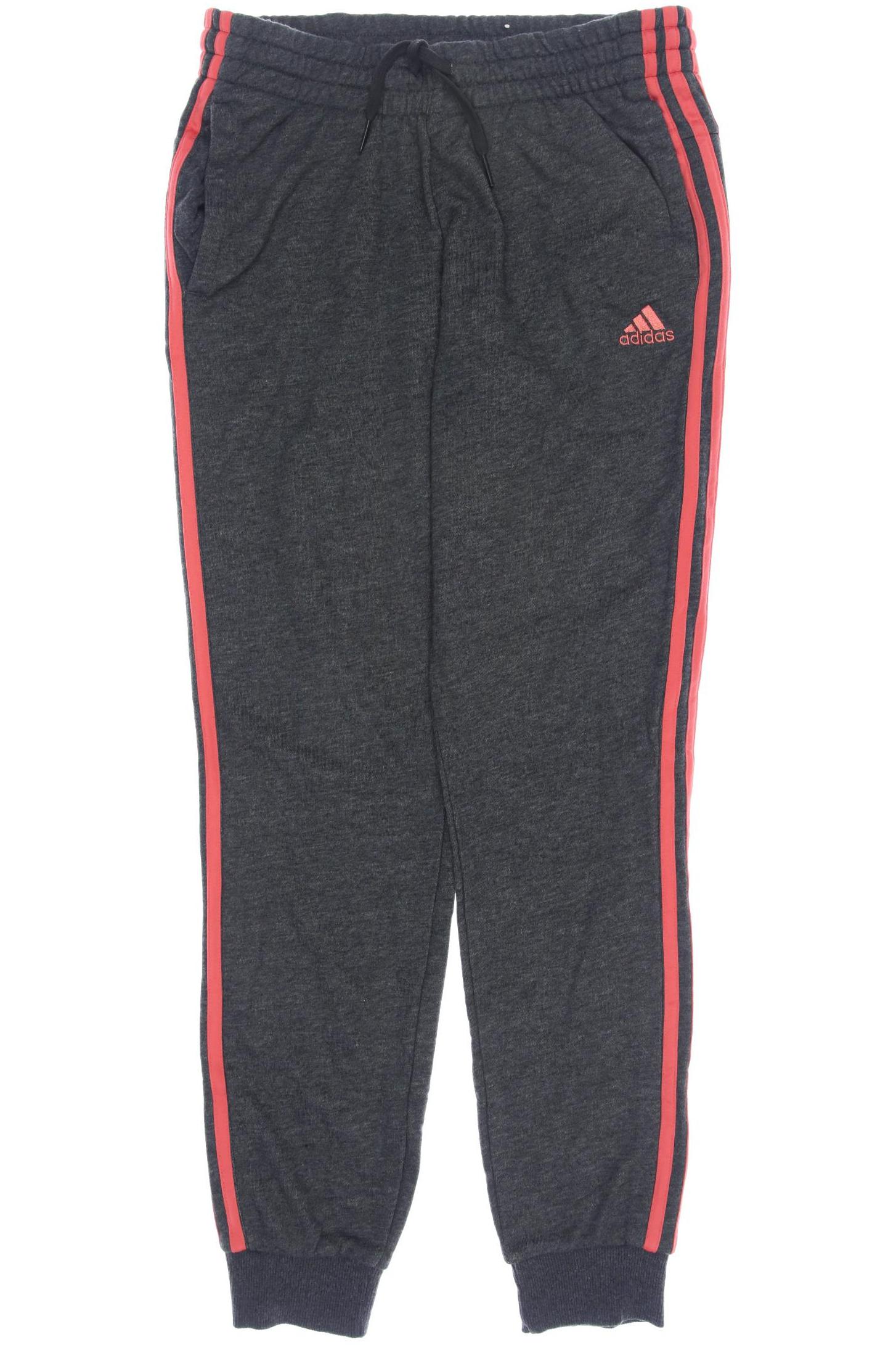 

adidas Damen Stoffhose, grau, Gr. 0
