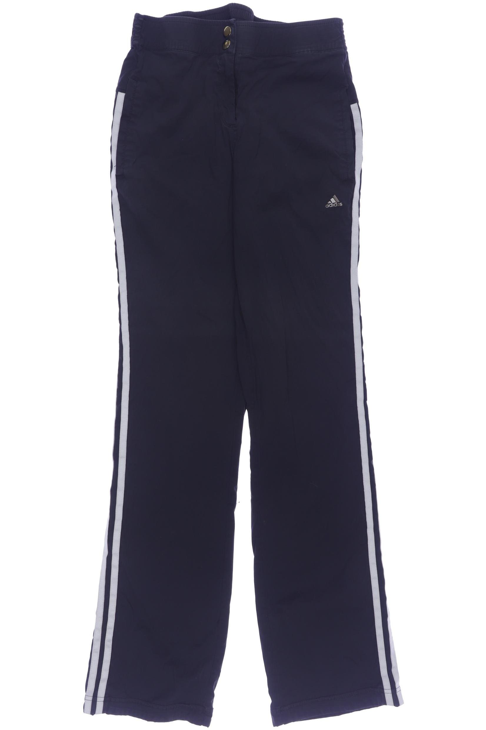 

adidas Damen Stoffhose, schwarz, Gr. 34
