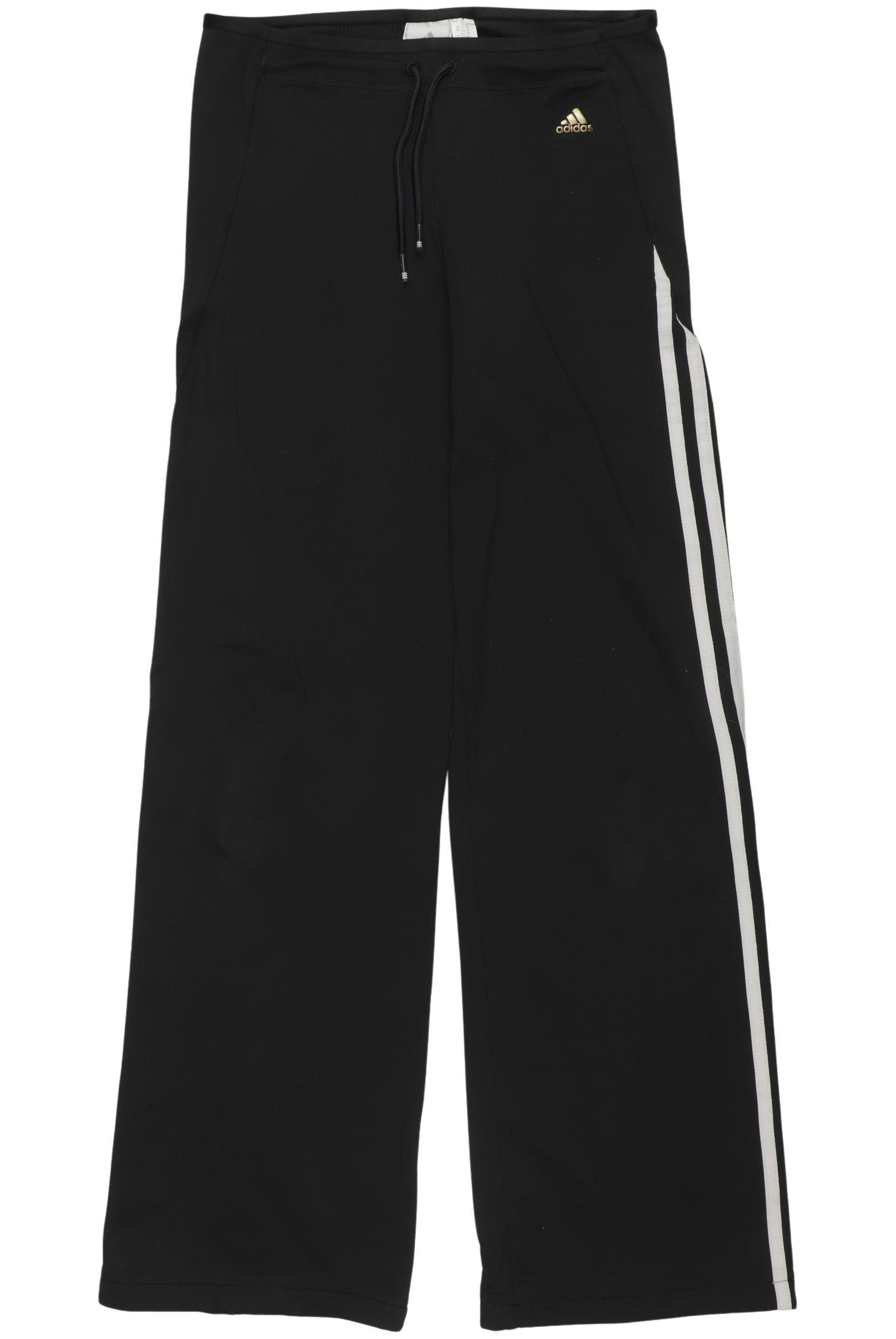 

adidas Damen Stoffhose, schwarz, Gr. 36