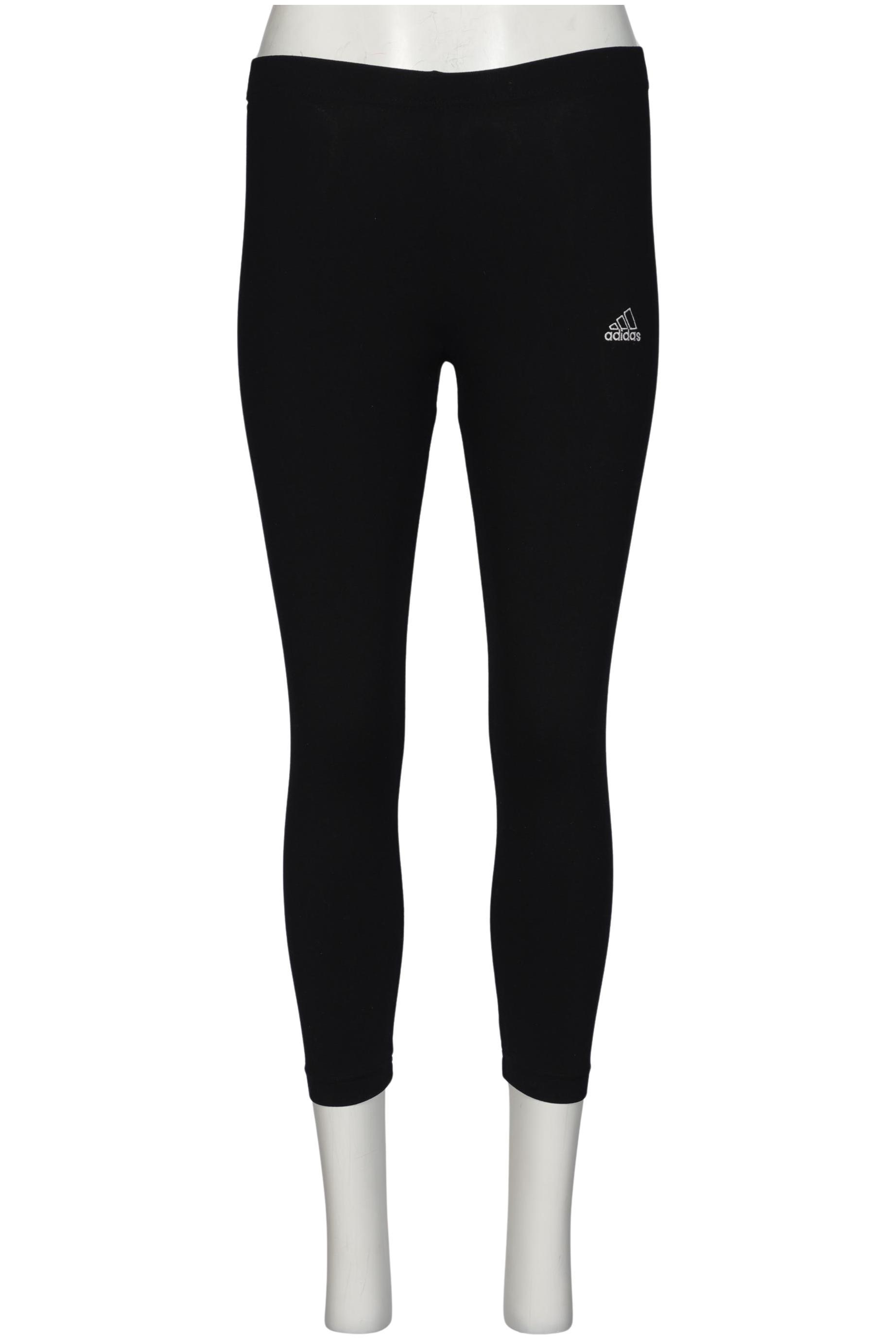 

adidas Damen Stoffhose, schwarz, Gr. 38