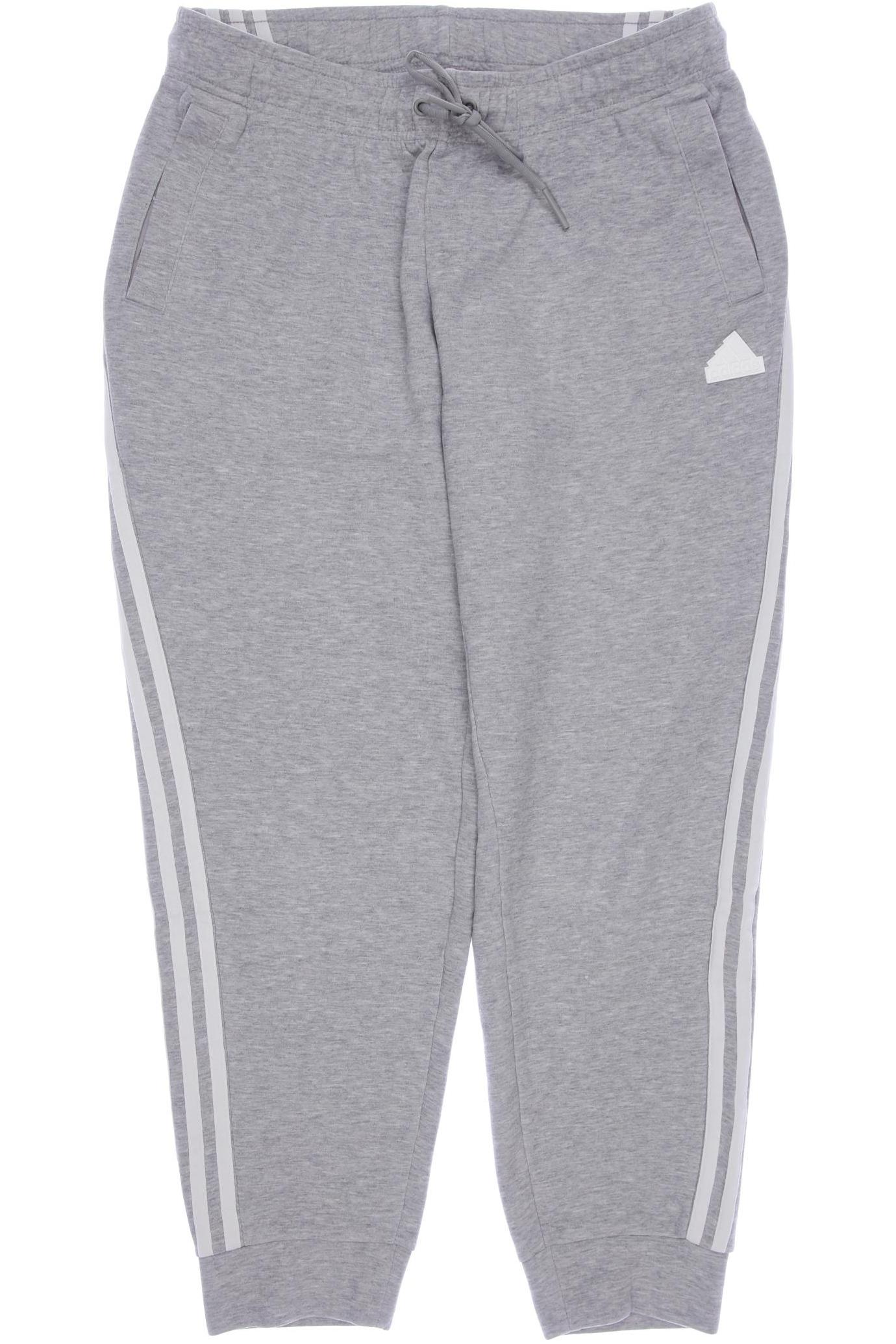 

adidas Damen Stoffhose, grau, Gr. 0