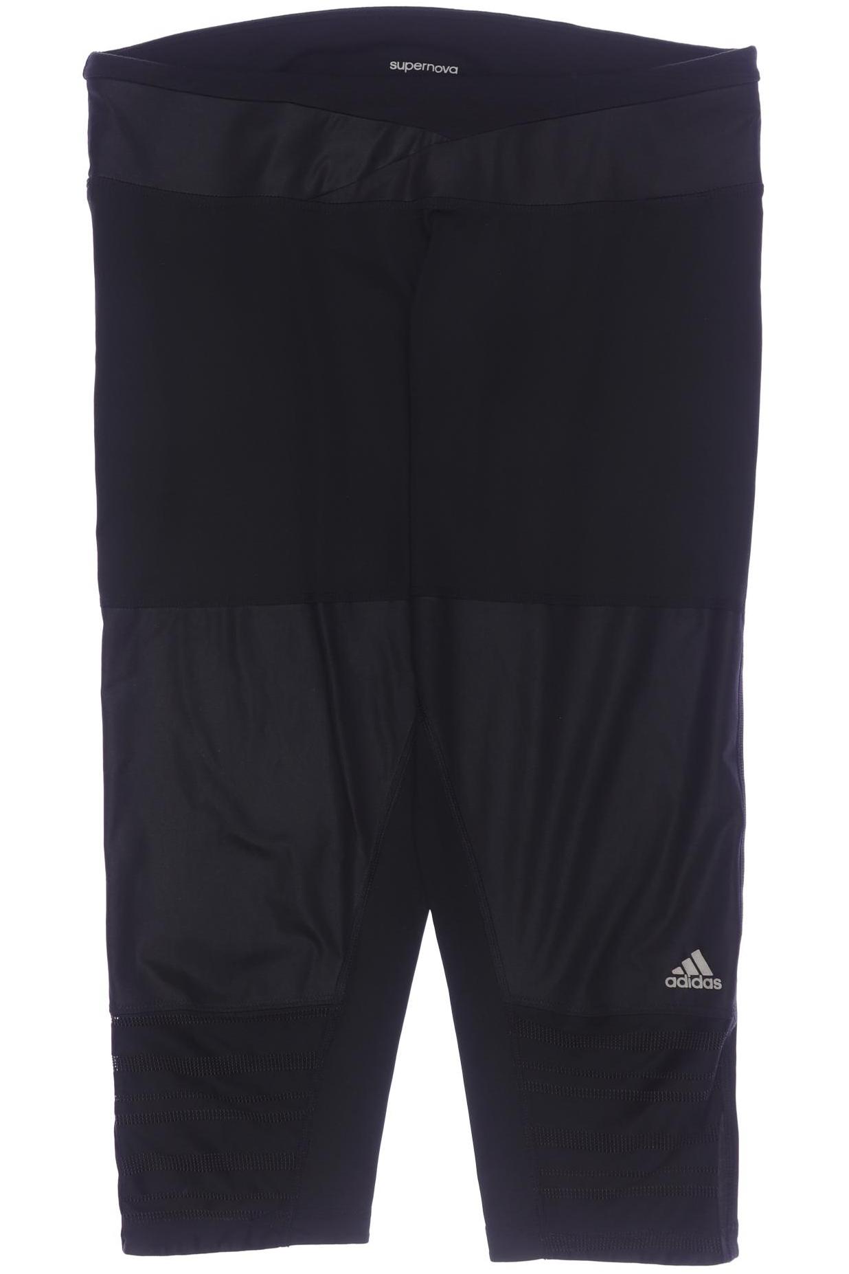 

adidas Damen Stoffhose, schwarz, Gr. 0