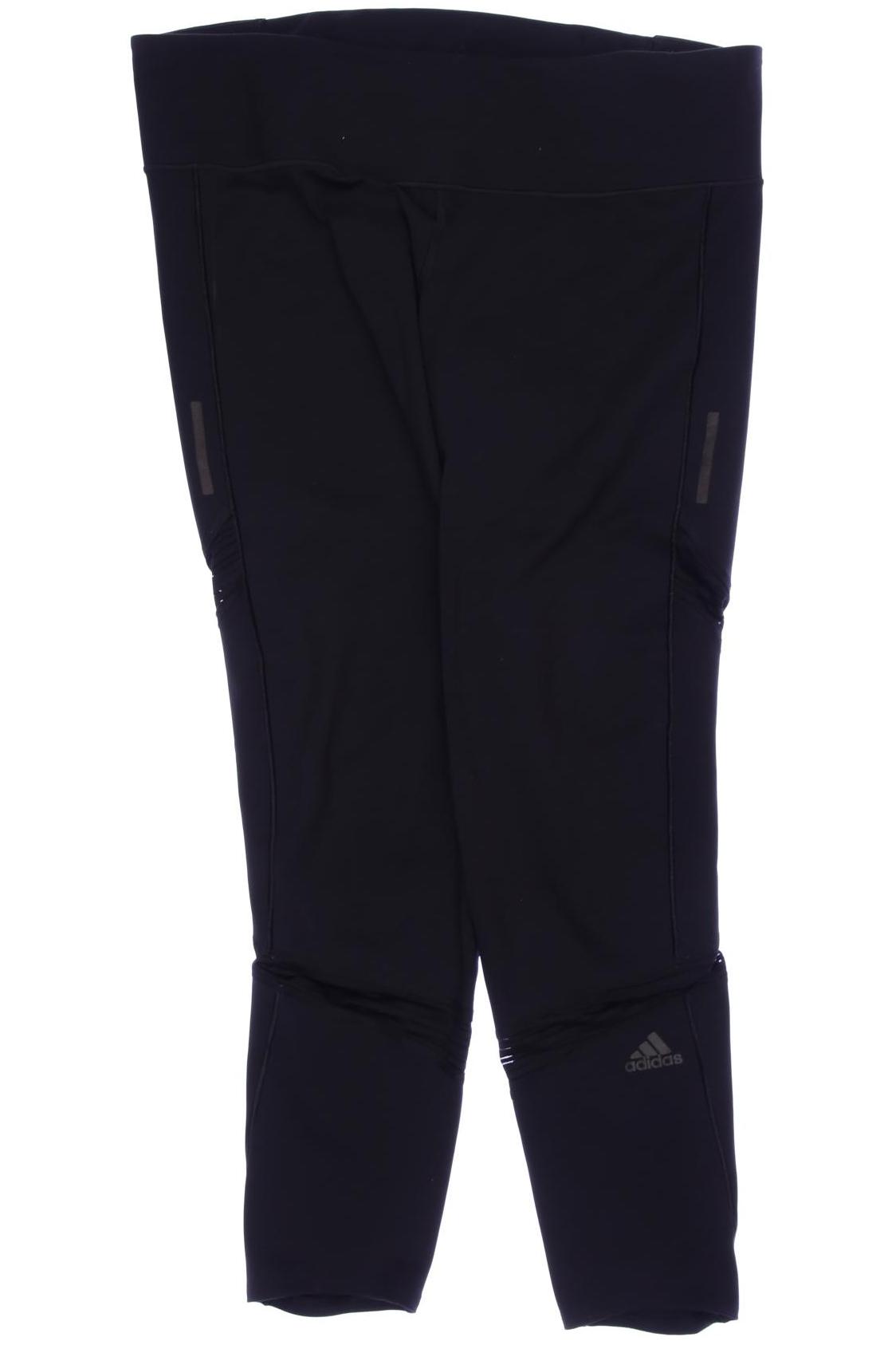 

adidas Damen Stoffhose, schwarz, Gr. 0