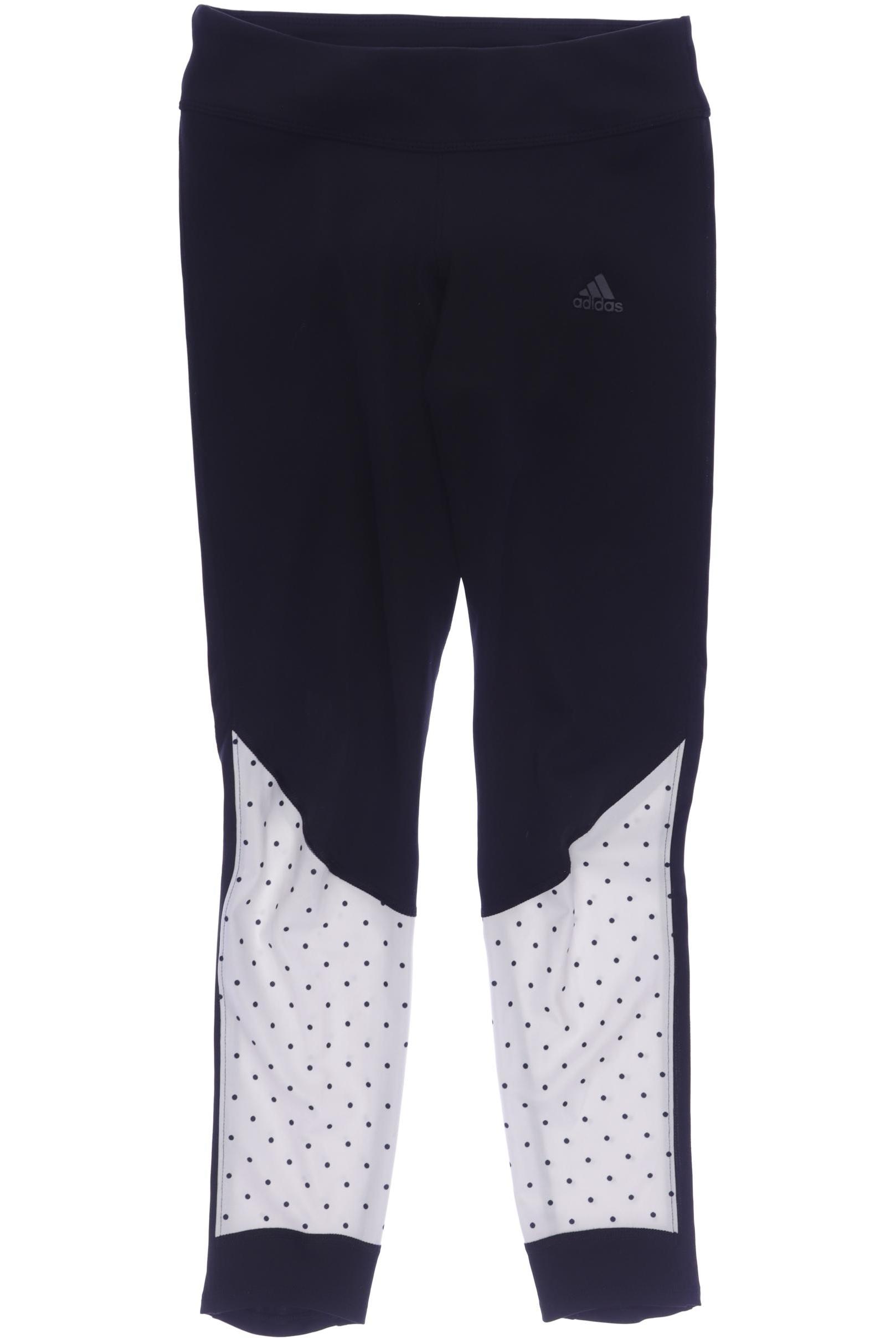 

adidas Damen Stoffhose, schwarz, Gr. 0