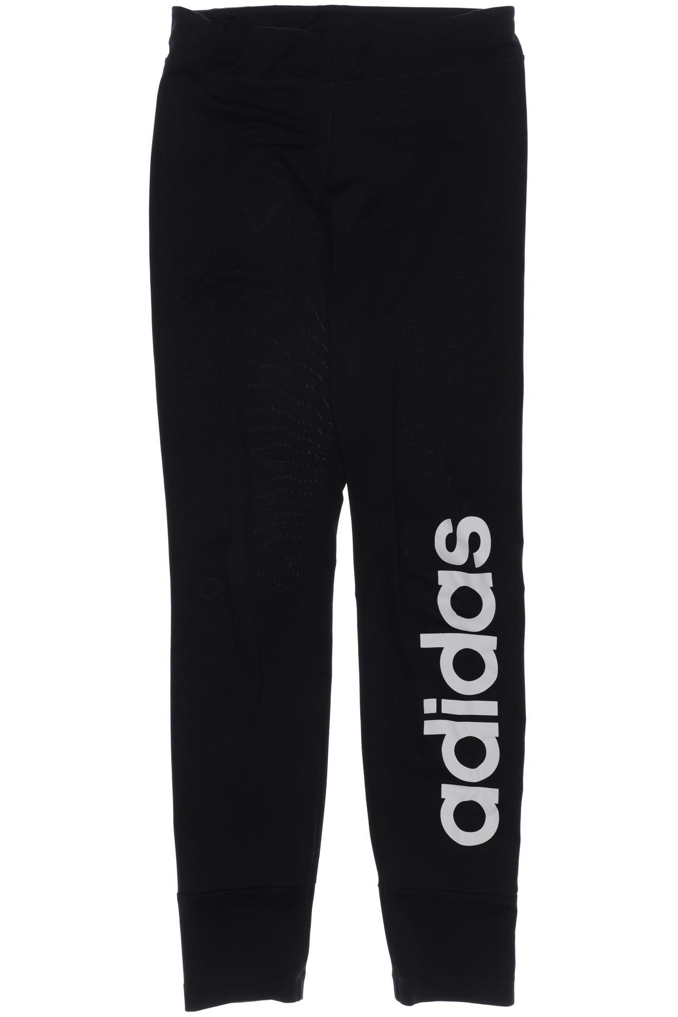 

adidas Damen Stoffhose, schwarz, Gr. 0