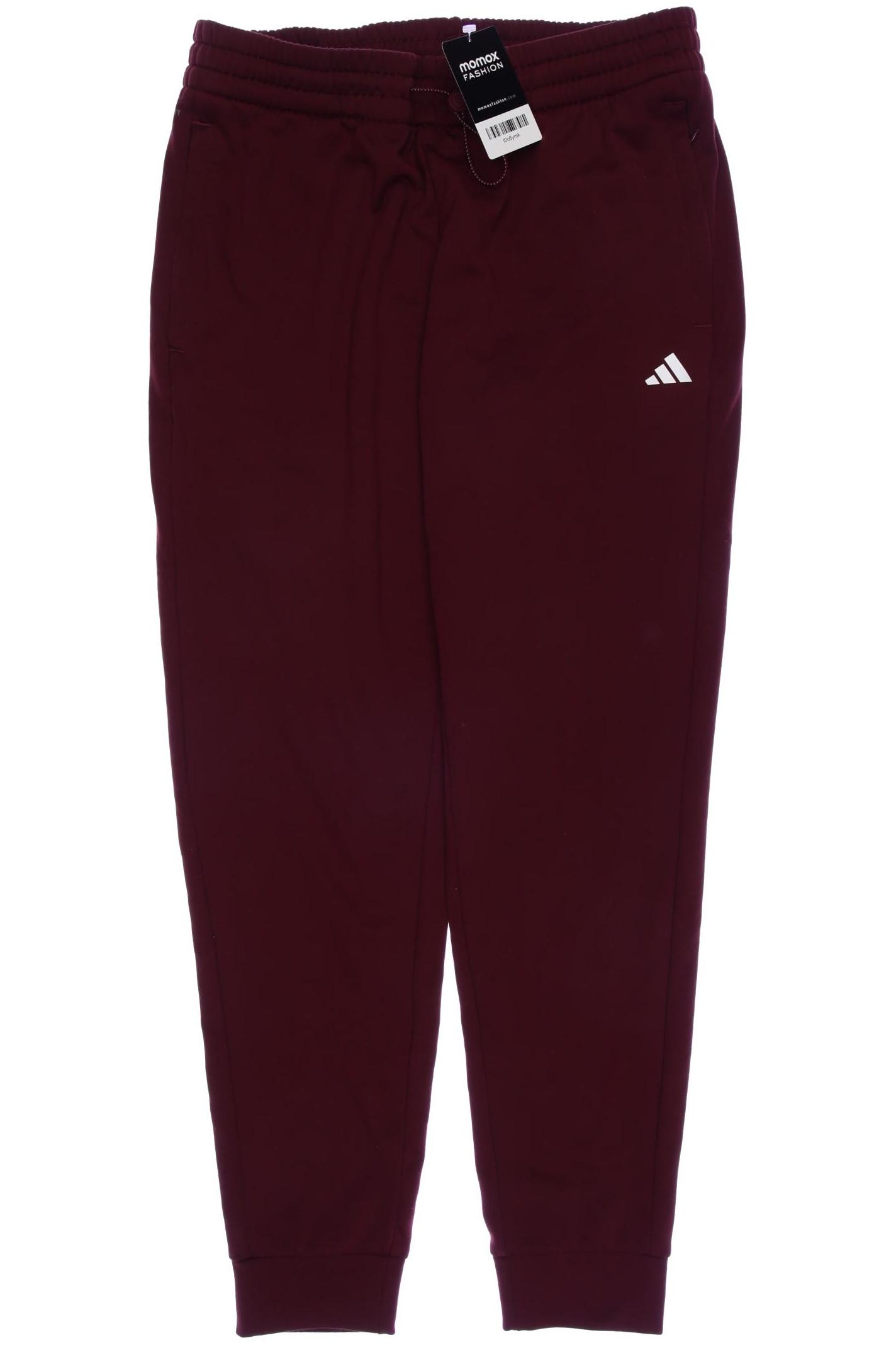 

adidas Damen Stoffhose, bordeaux, Gr. 0