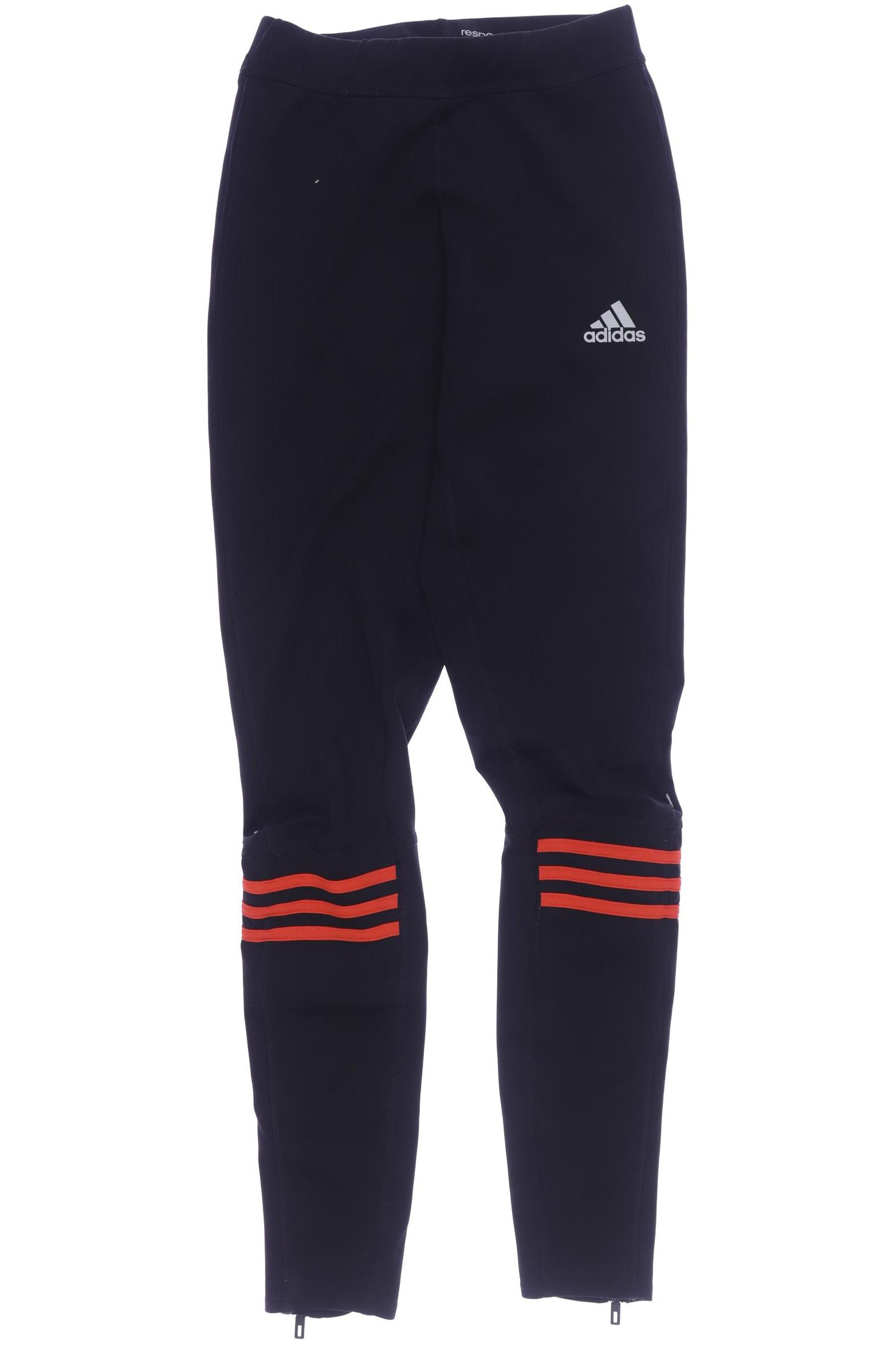 

adidas Damen Stoffhose, schwarz, Gr. 0