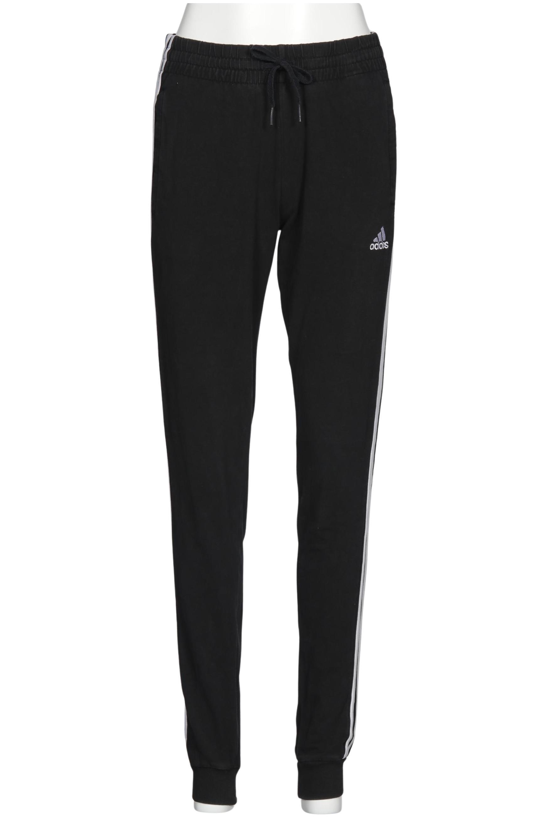 

adidas Damen Stoffhose, schwarz, Gr. 0