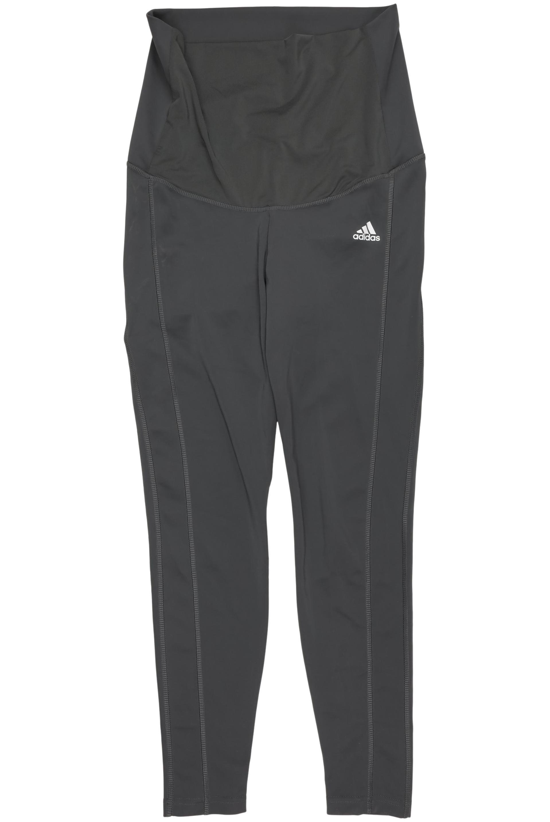 

adidas Damen Stoffhose, grau, Gr. 38