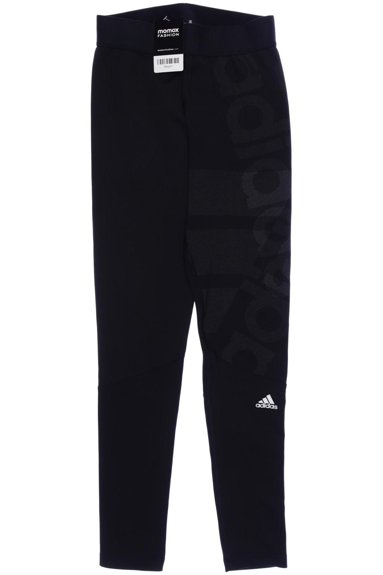 

adidas Damen Stoffhose, schwarz, Gr. 0
