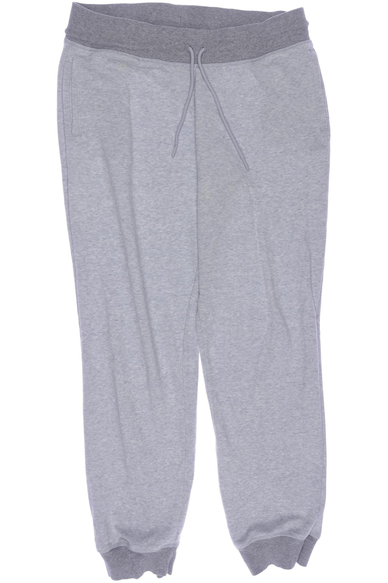 

adidas Damen Stoffhose, grau, Gr. 0