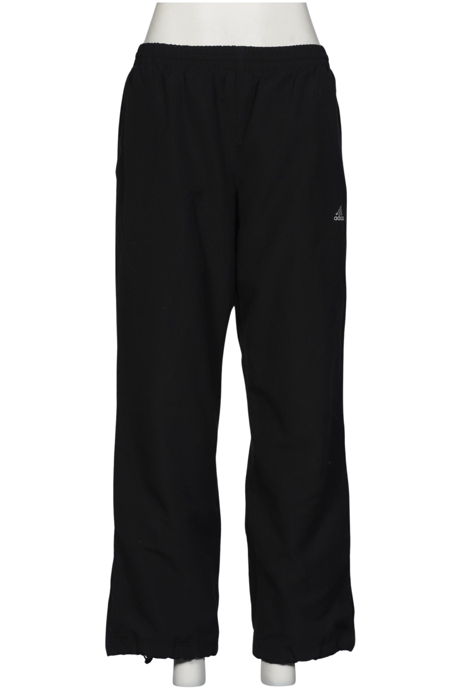 

adidas Damen Stoffhose, schwarz, Gr. 0