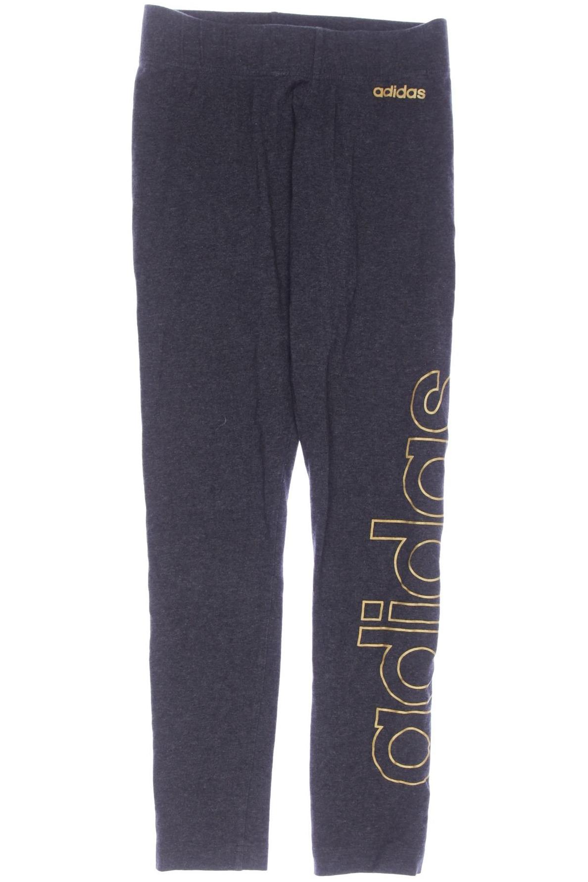 

adidas Damen Stoffhose, grau, Gr. 0