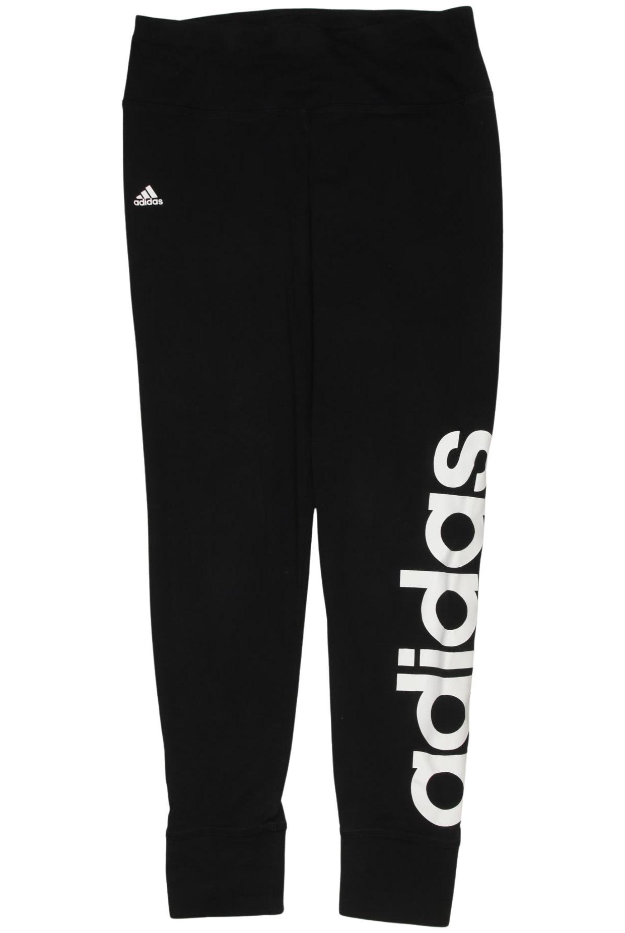 

adidas Damen Stoffhose, schwarz, Gr. 34