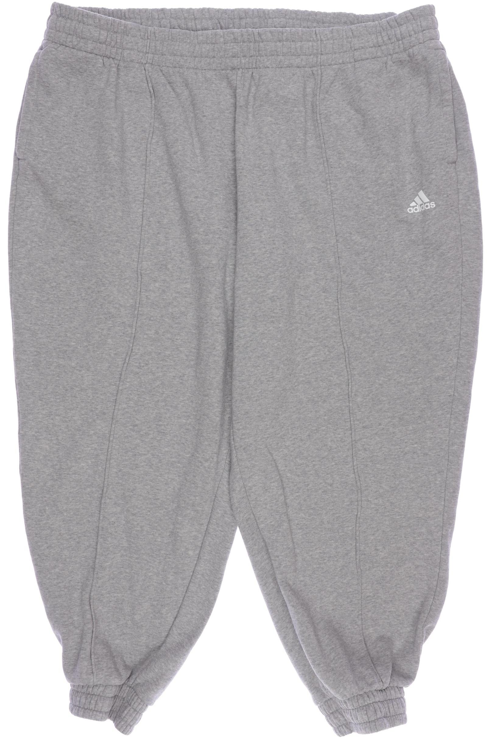 

adidas Damen Stoffhose, grau, Gr. 58