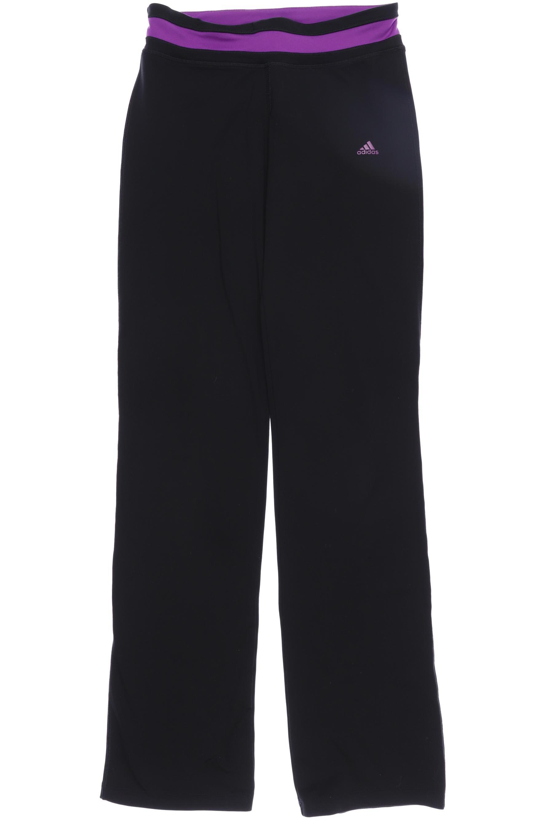 

adidas Damen Stoffhose, schwarz, Gr. 0