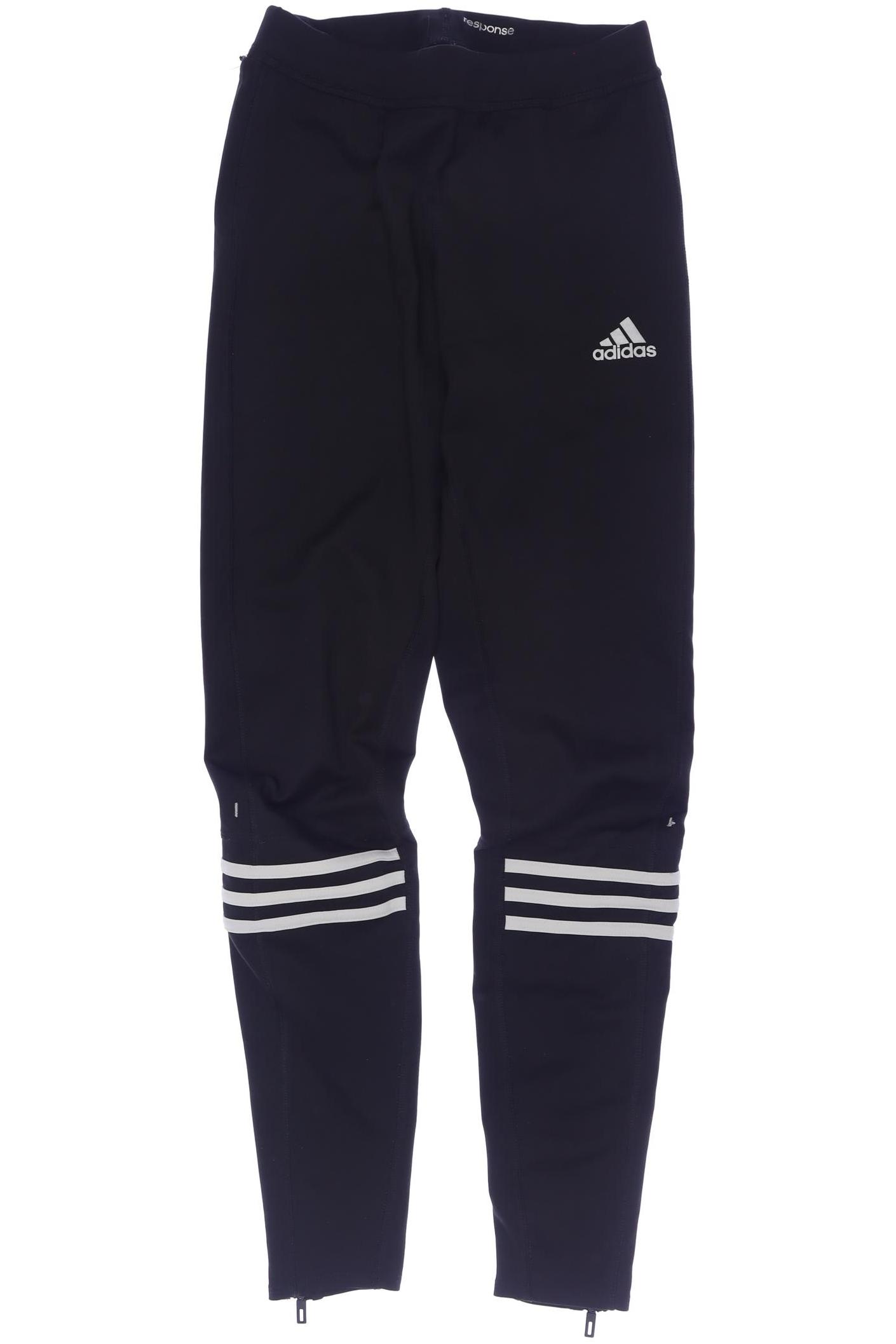

adidas Damen Stoffhose, schwarz, Gr. 0