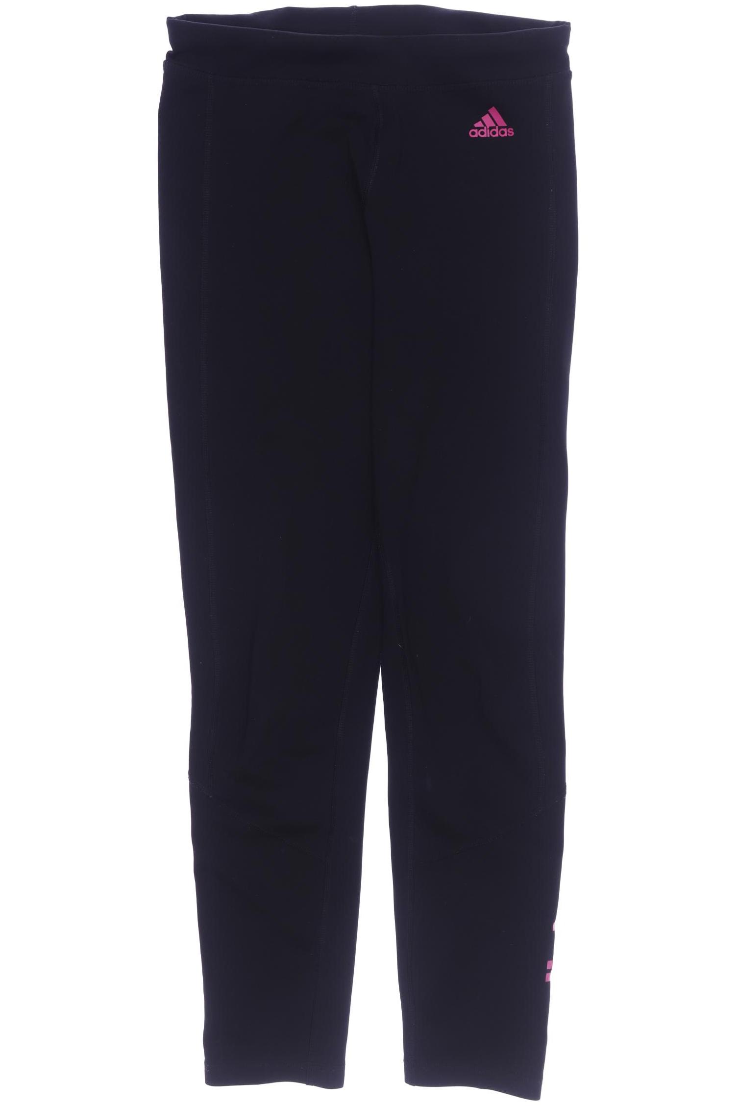 

adidas Damen Stoffhose, schwarz, Gr. 0