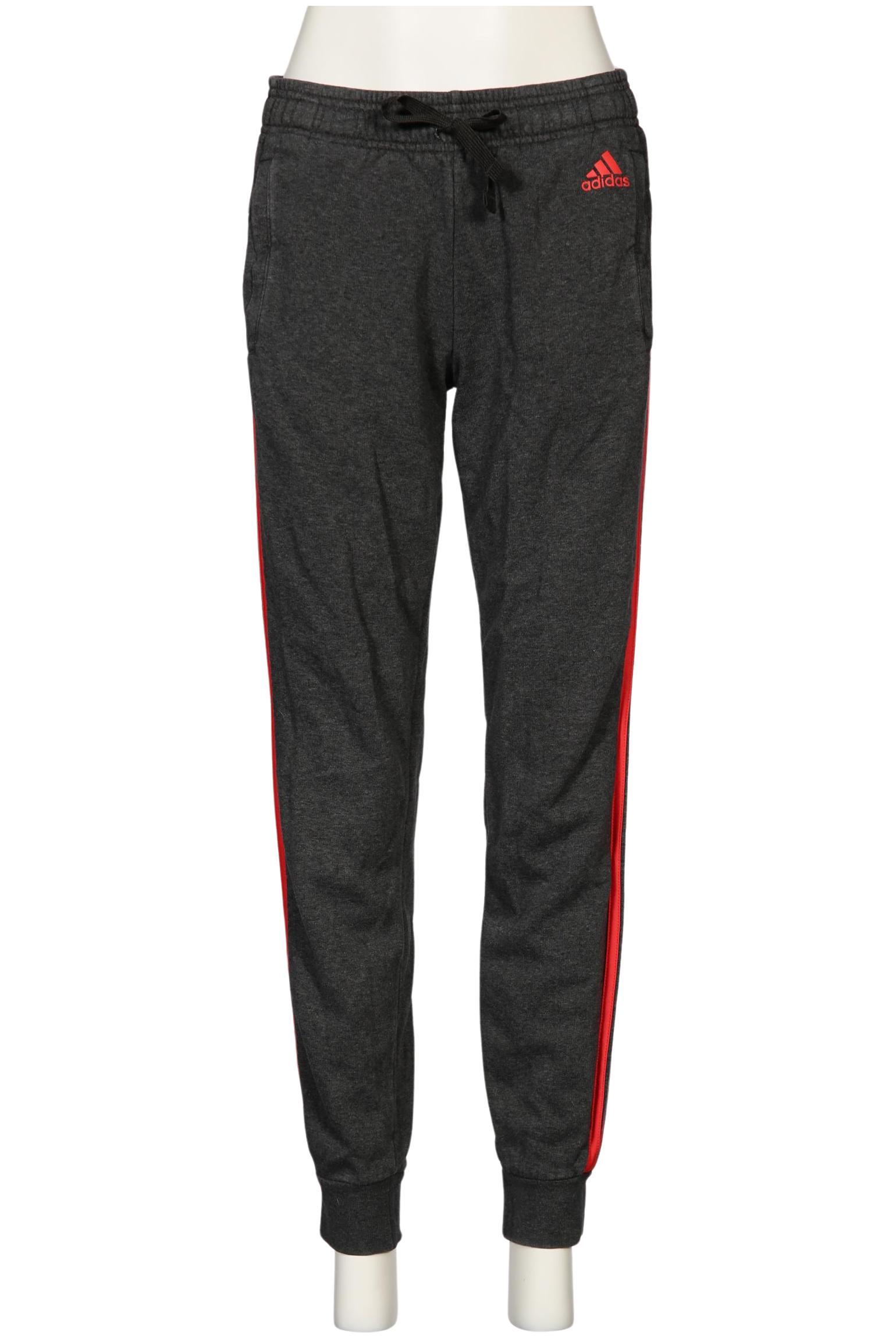 

adidas Damen Stoffhose, grau, Gr. 0