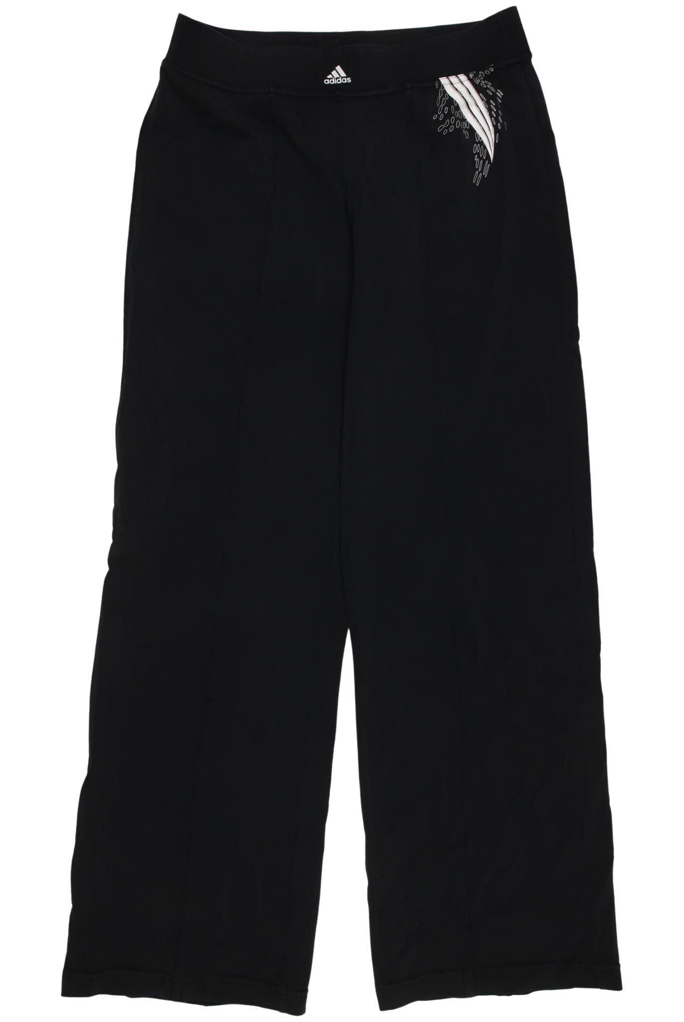 

adidas Damen Stoffhose, schwarz, Gr. 36