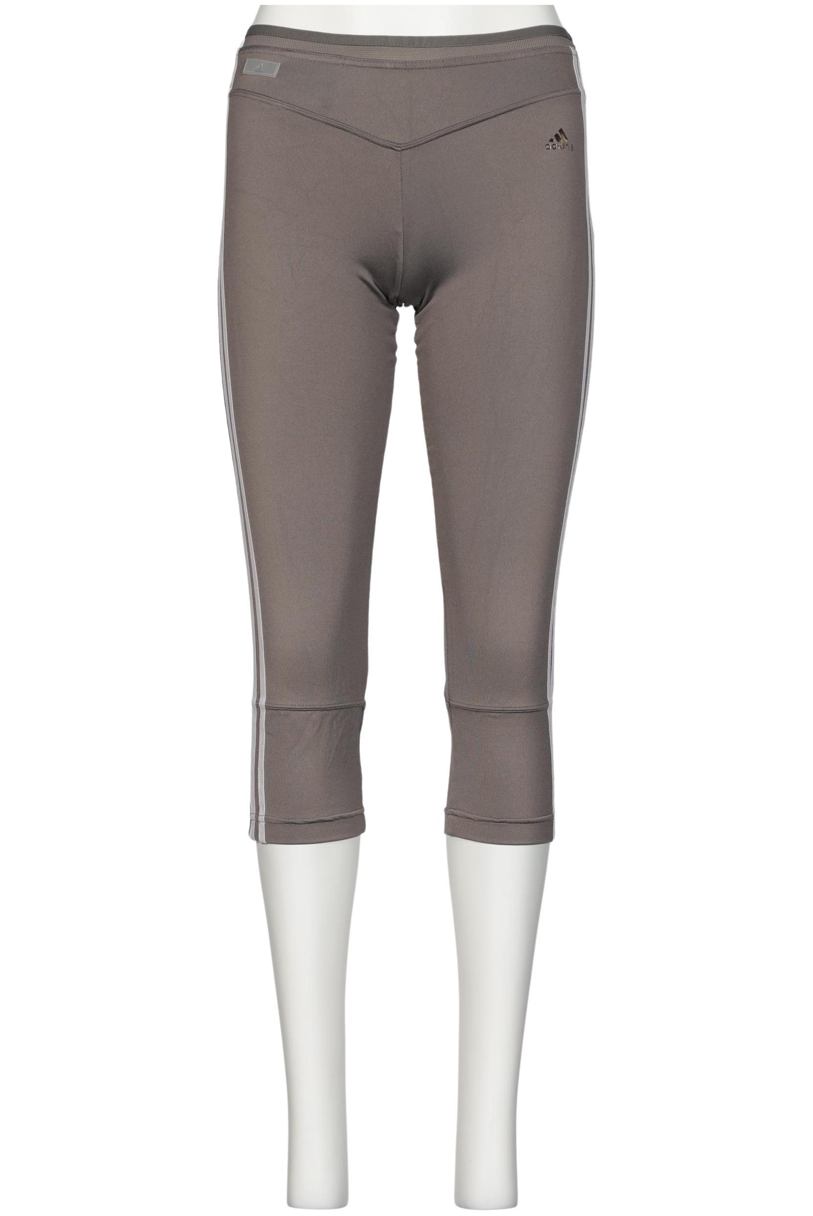 

adidas Damen Stoffhose, grau, Gr. 38