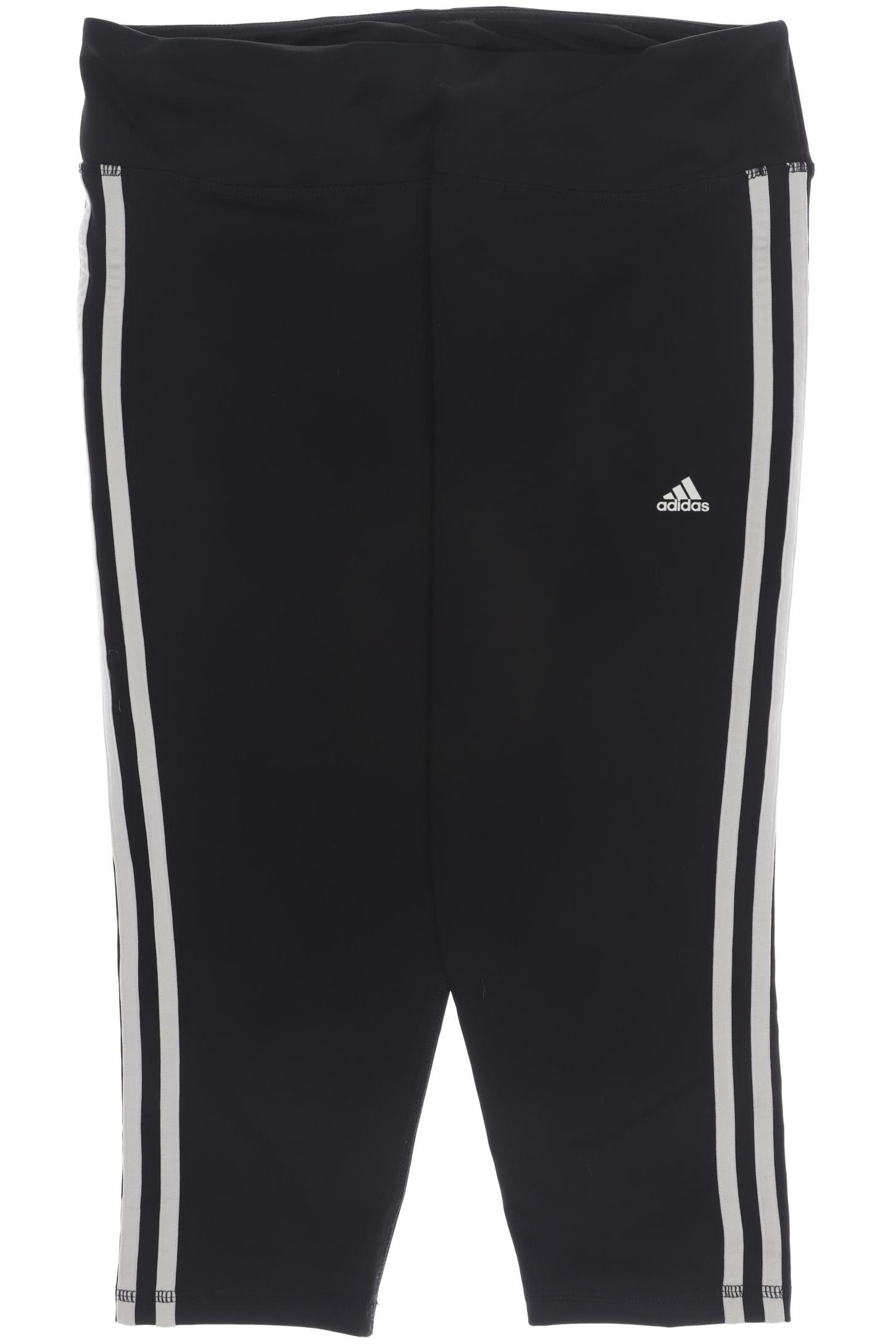 

adidas Damen Stoffhose, schwarz, Gr. 38