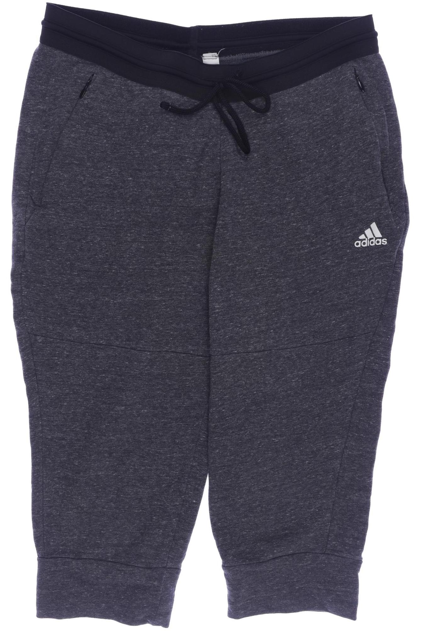 

adidas Damen Stoffhose, grau, Gr. 31