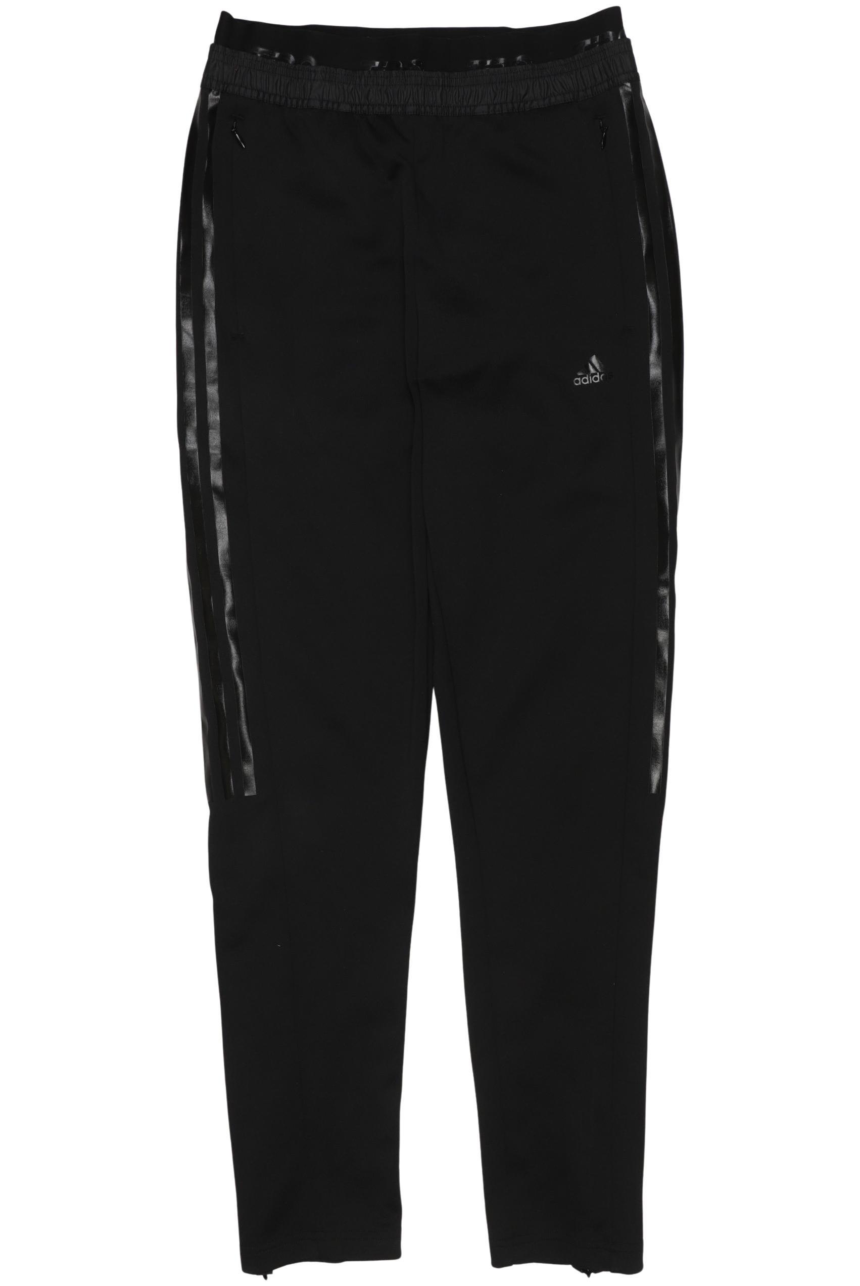 

adidas Damen Stoffhose, schwarz, Gr. 0