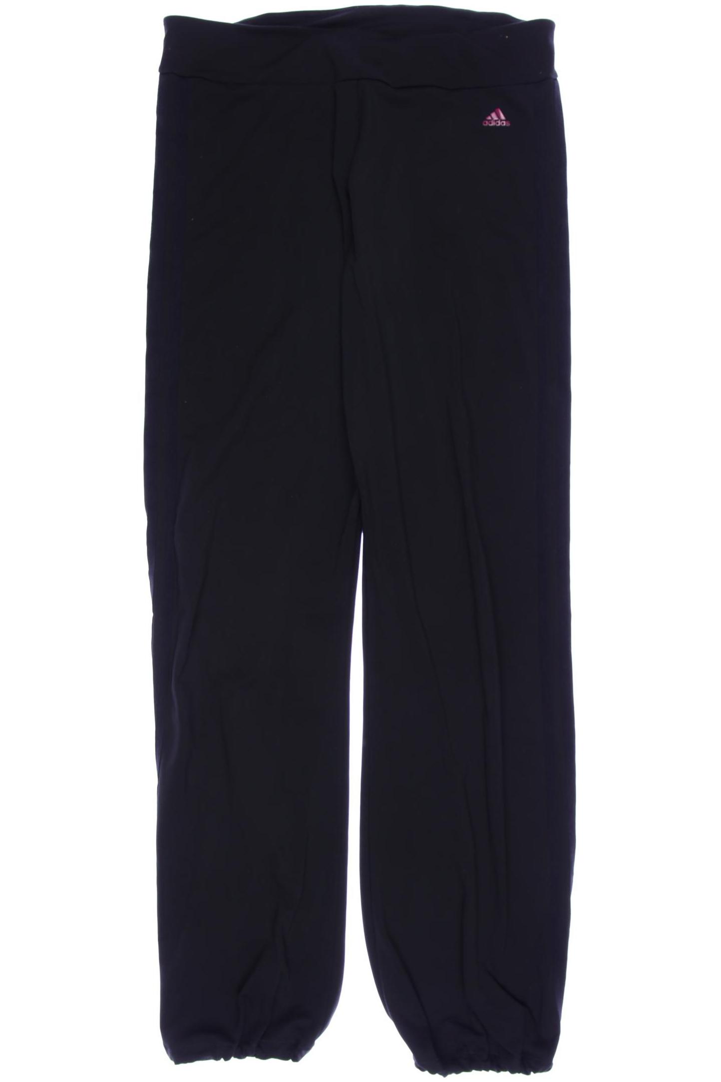 

adidas Damen Stoffhose, schwarz, Gr. 40