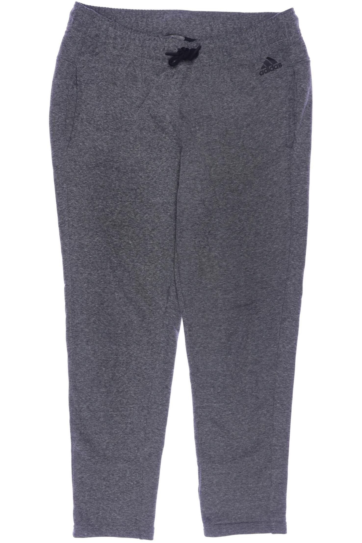 

adidas Damen Stoffhose, grau, Gr. 0