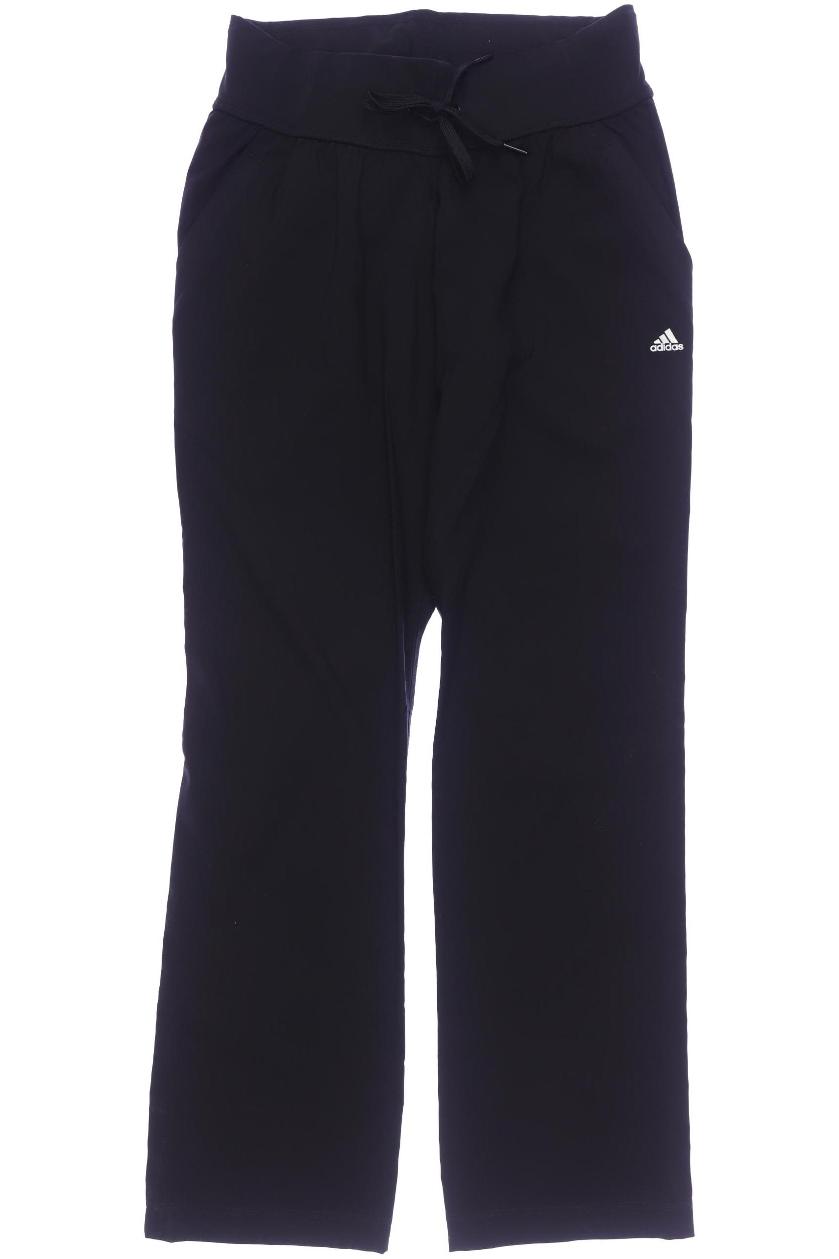 

adidas Damen Stoffhose, schwarz, Gr. 36