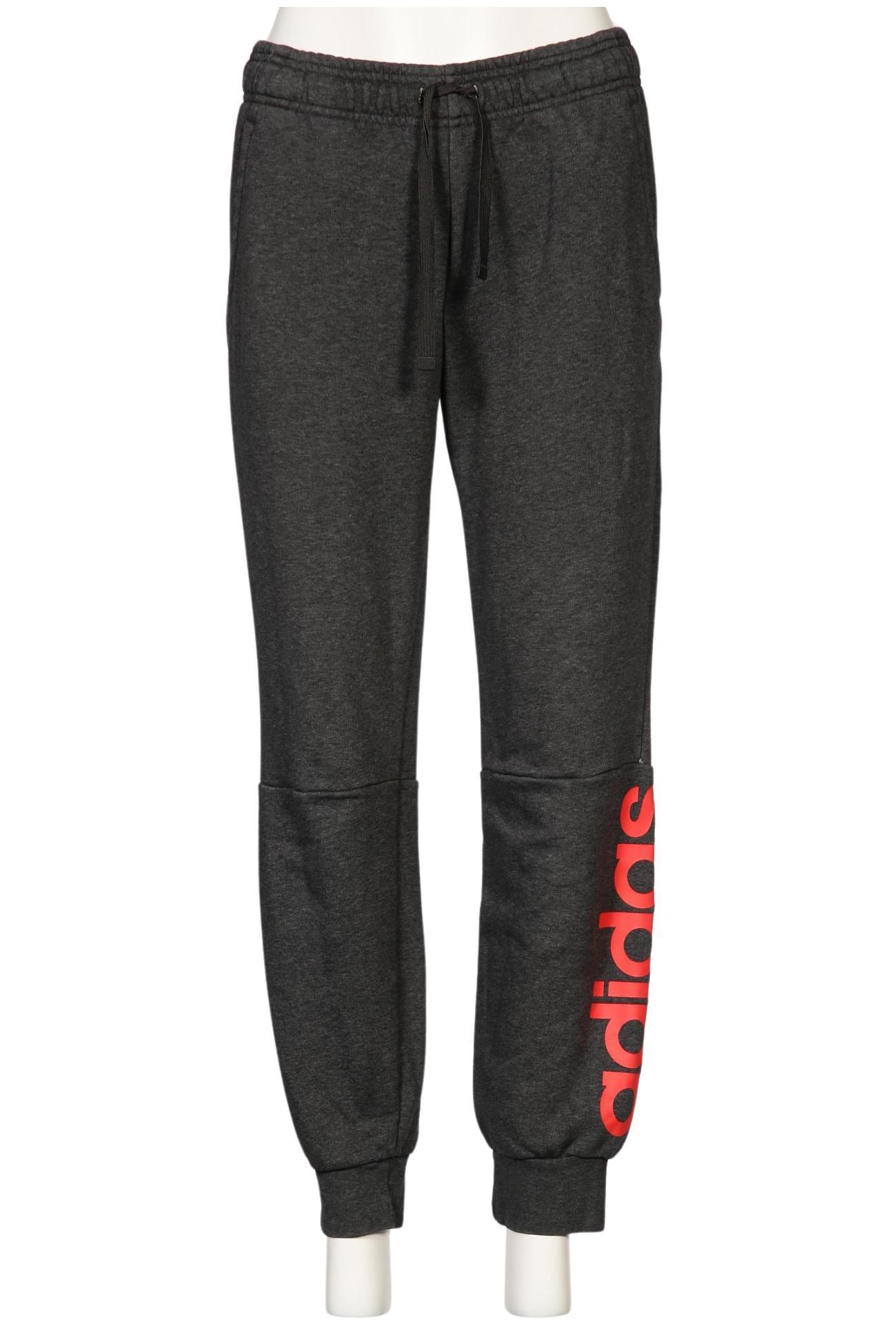 

adidas Damen Stoffhose, grau, Gr. 0