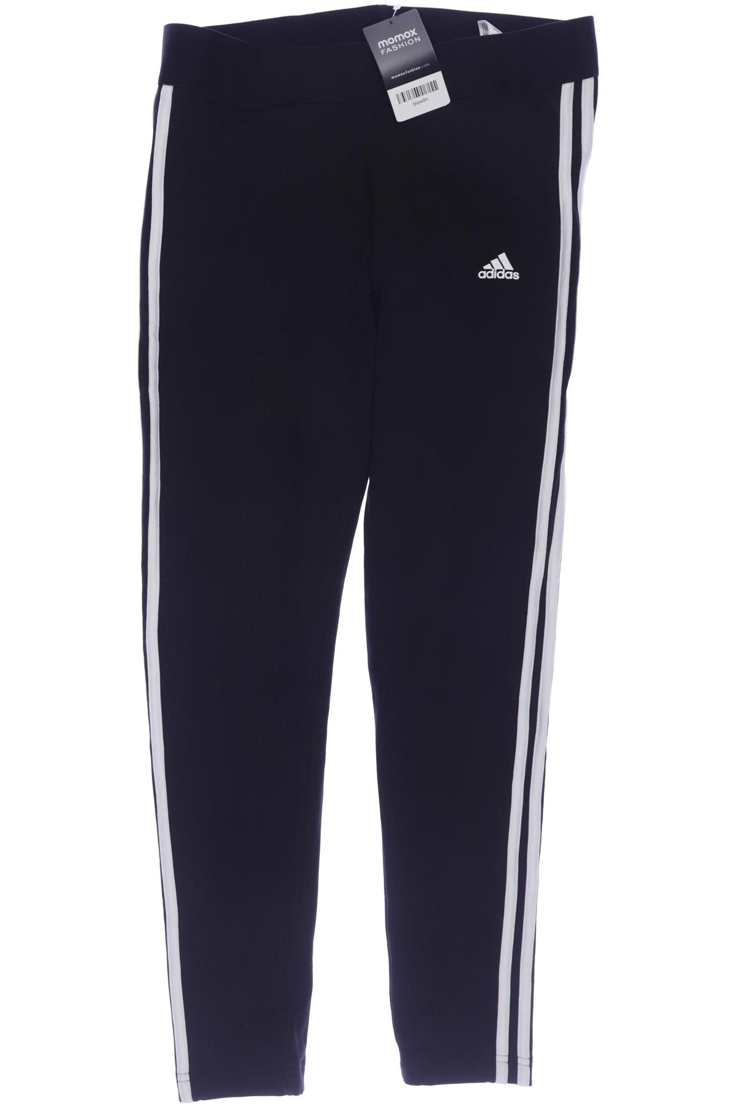 

adidas Damen Stoffhose, schwarz, Gr. 0