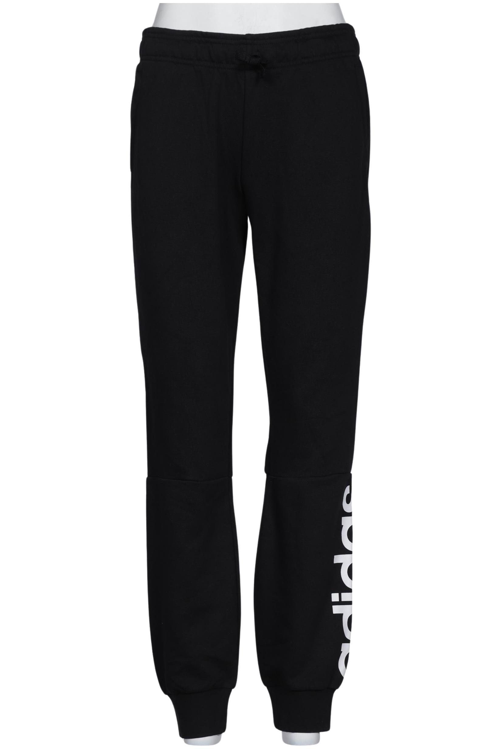 

adidas Damen Stoffhose, schwarz, Gr. 38