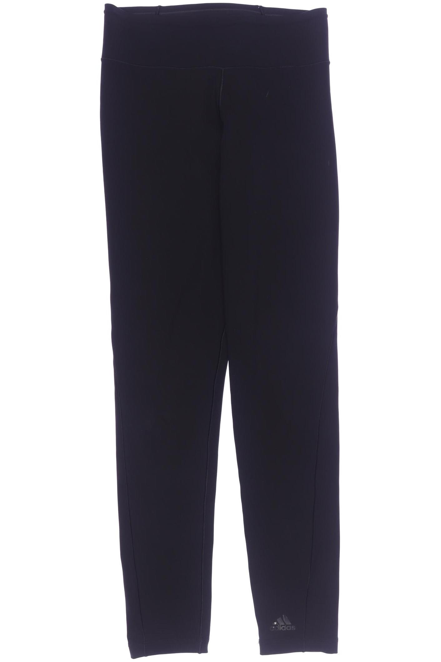 

adidas Damen Stoffhose, schwarz, Gr. 0