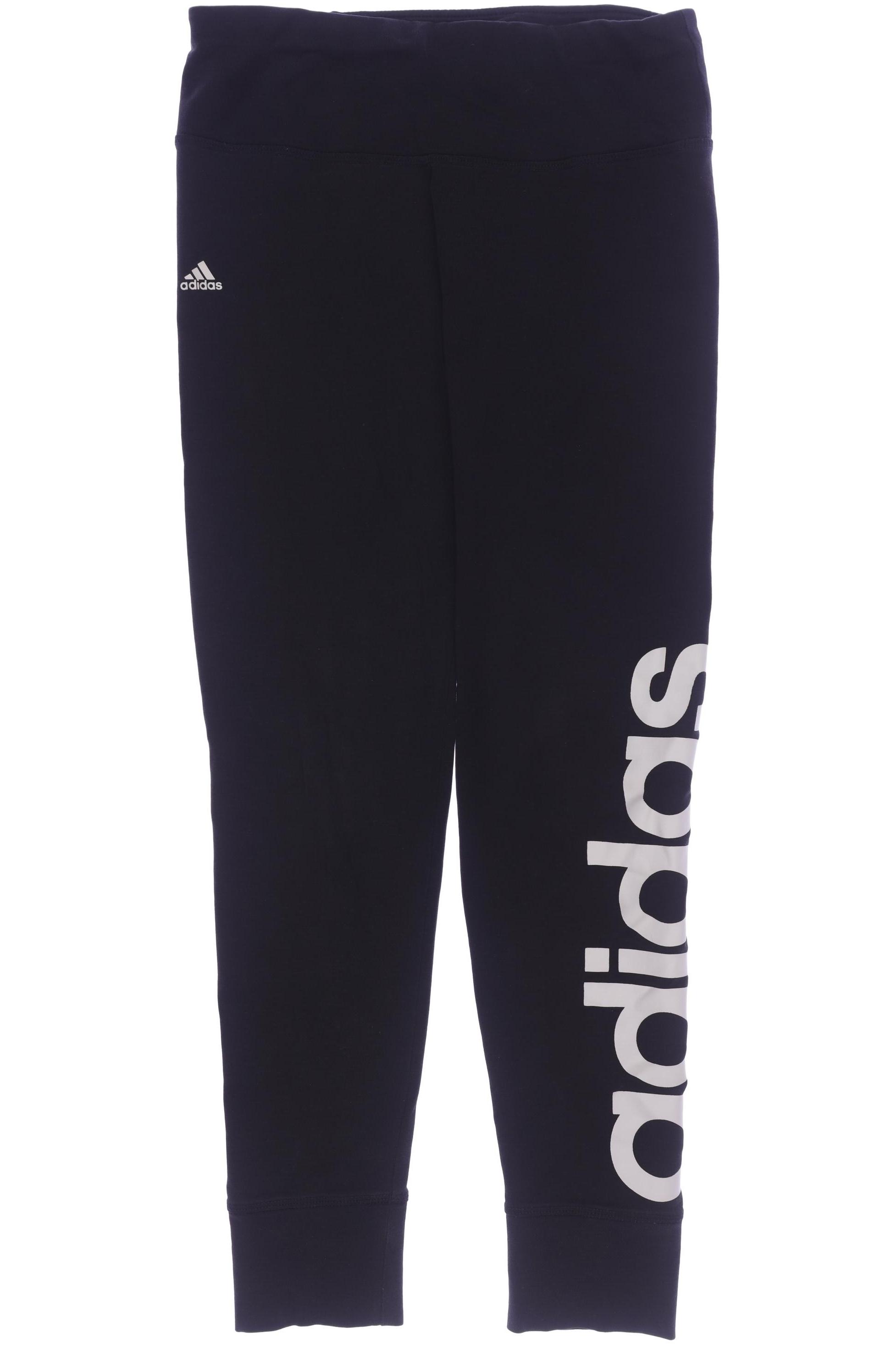 

adidas Damen Stoffhose, schwarz, Gr. 0